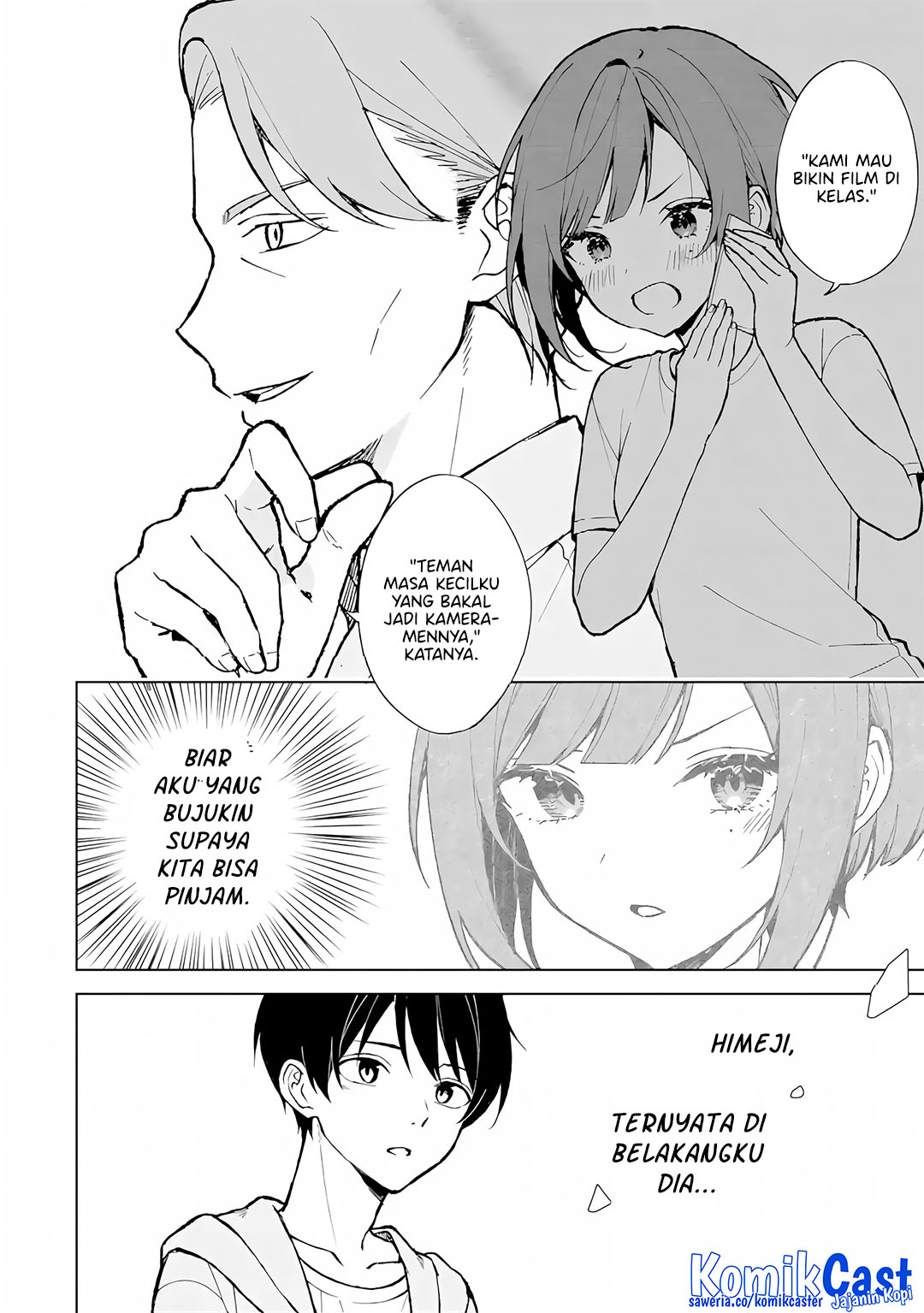 Chikan Saresou ni Natteiru S-kyuu Bishoujo wo Tasuketara Tonari no Seki no Osanajimi datta Chapter 75 Gambar 19