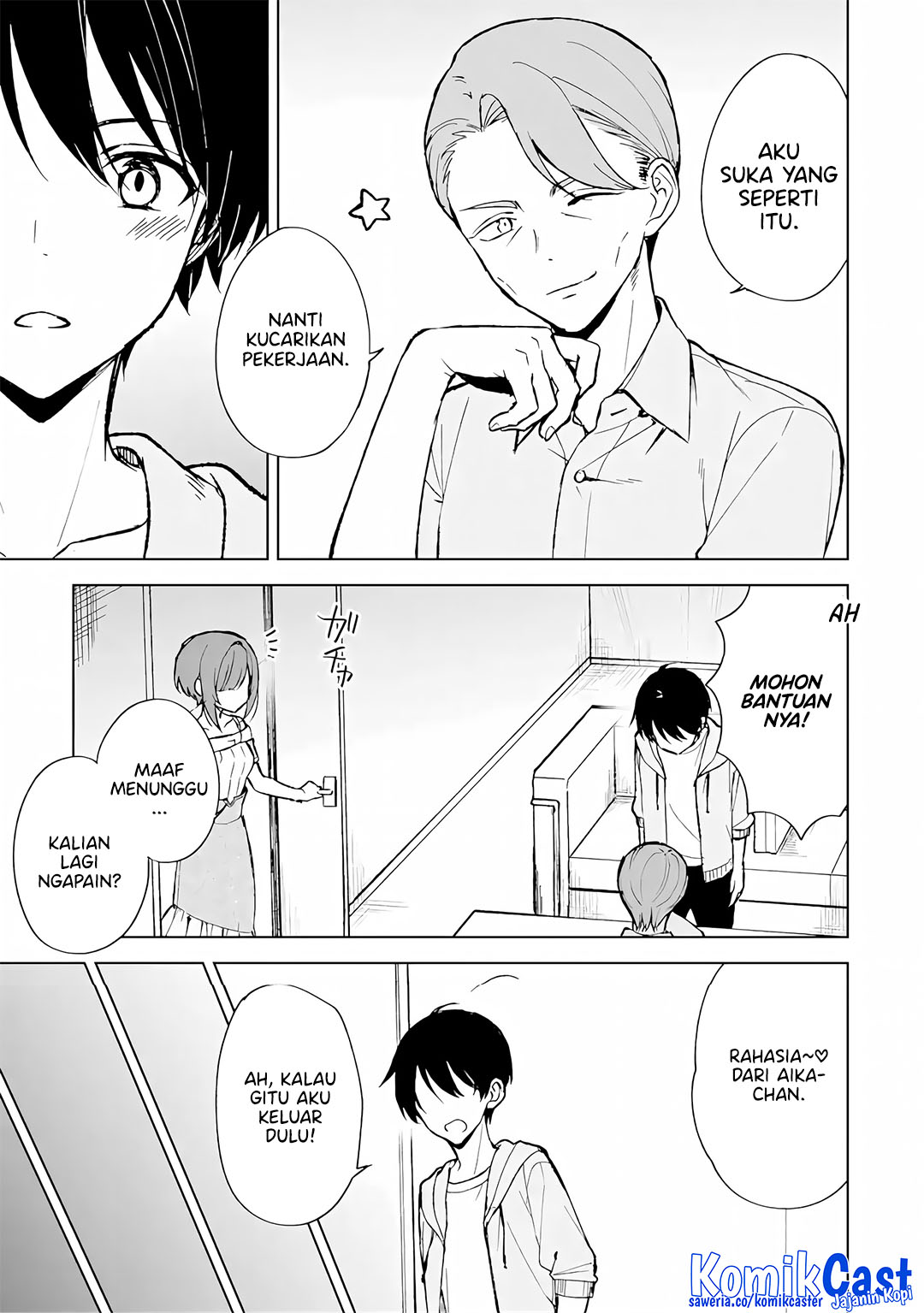 Chikan Saresou ni Natteiru S-kyuu Bishoujo wo Tasuketara Tonari no Seki no Osanajimi datta Chapter 75 Gambar 22