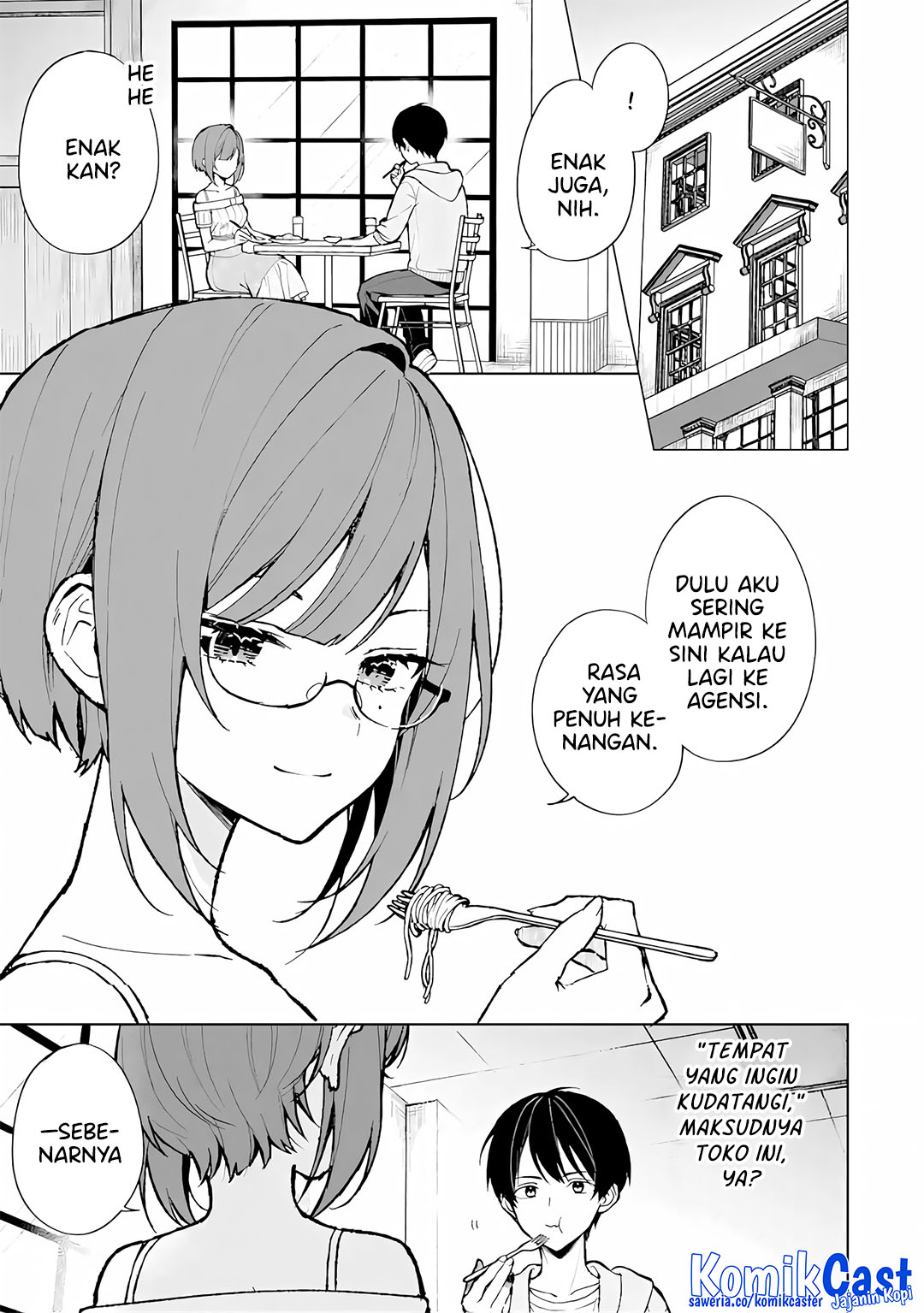 Chikan Saresou ni Natteiru S-kyuu Bishoujo wo Tasuketara Tonari no Seki no Osanajimi datta Chapter 76 Gambar 4