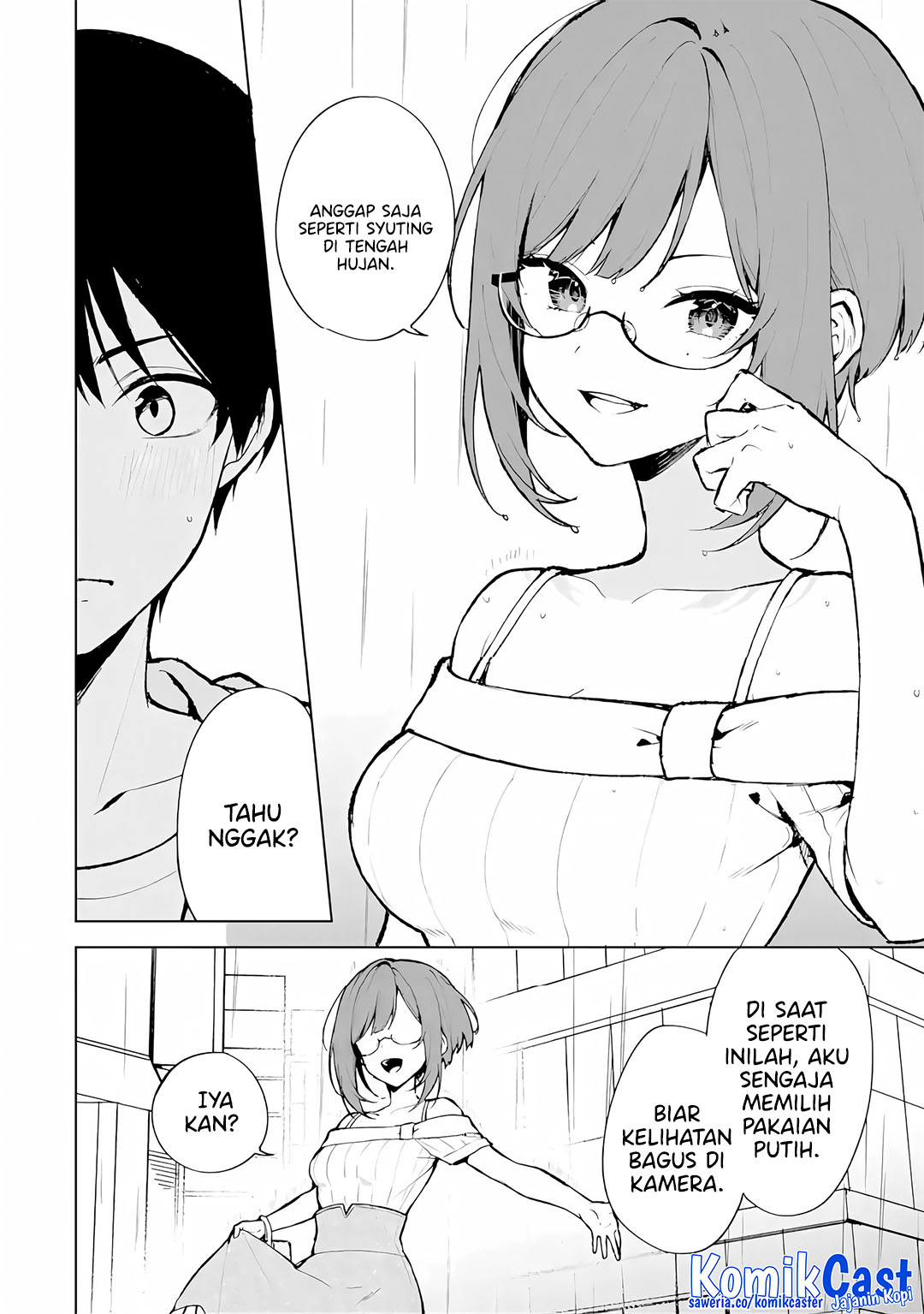 Chikan Saresou ni Natteiru S-kyuu Bishoujo wo Tasuketara Tonari no Seki no Osanajimi datta Chapter 76 Gambar 15