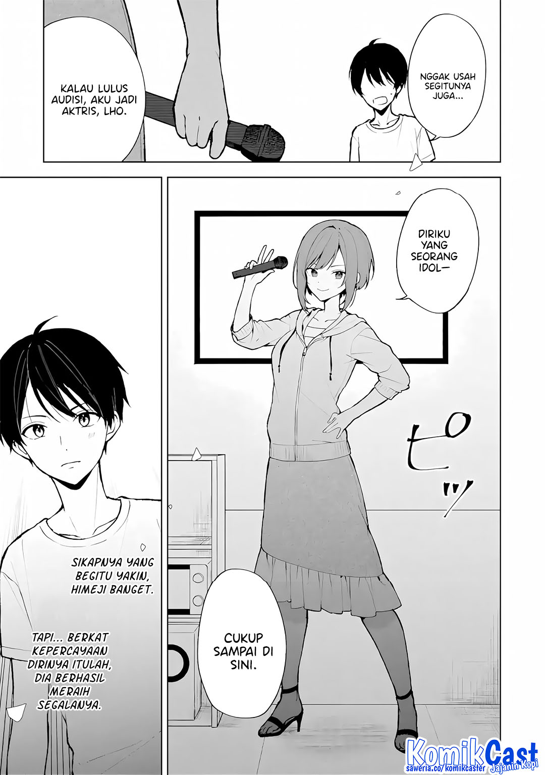 Chikan Saresou ni Natteiru S-kyuu Bishoujo wo Tasuketara Tonari no Seki no Osanajimi datta Chapter 76 Gambar 22