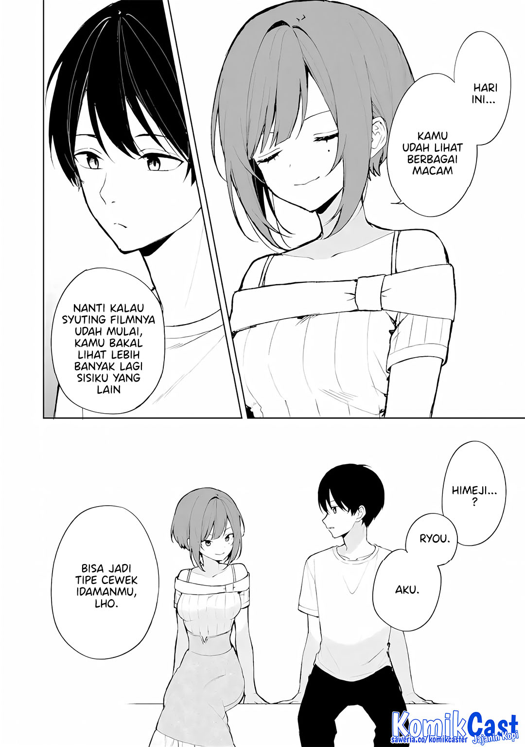 Chikan Saresou ni Natteiru S-kyuu Bishoujo wo Tasuketara Tonari no Seki no Osanajimi datta Chapter 76 Gambar 29