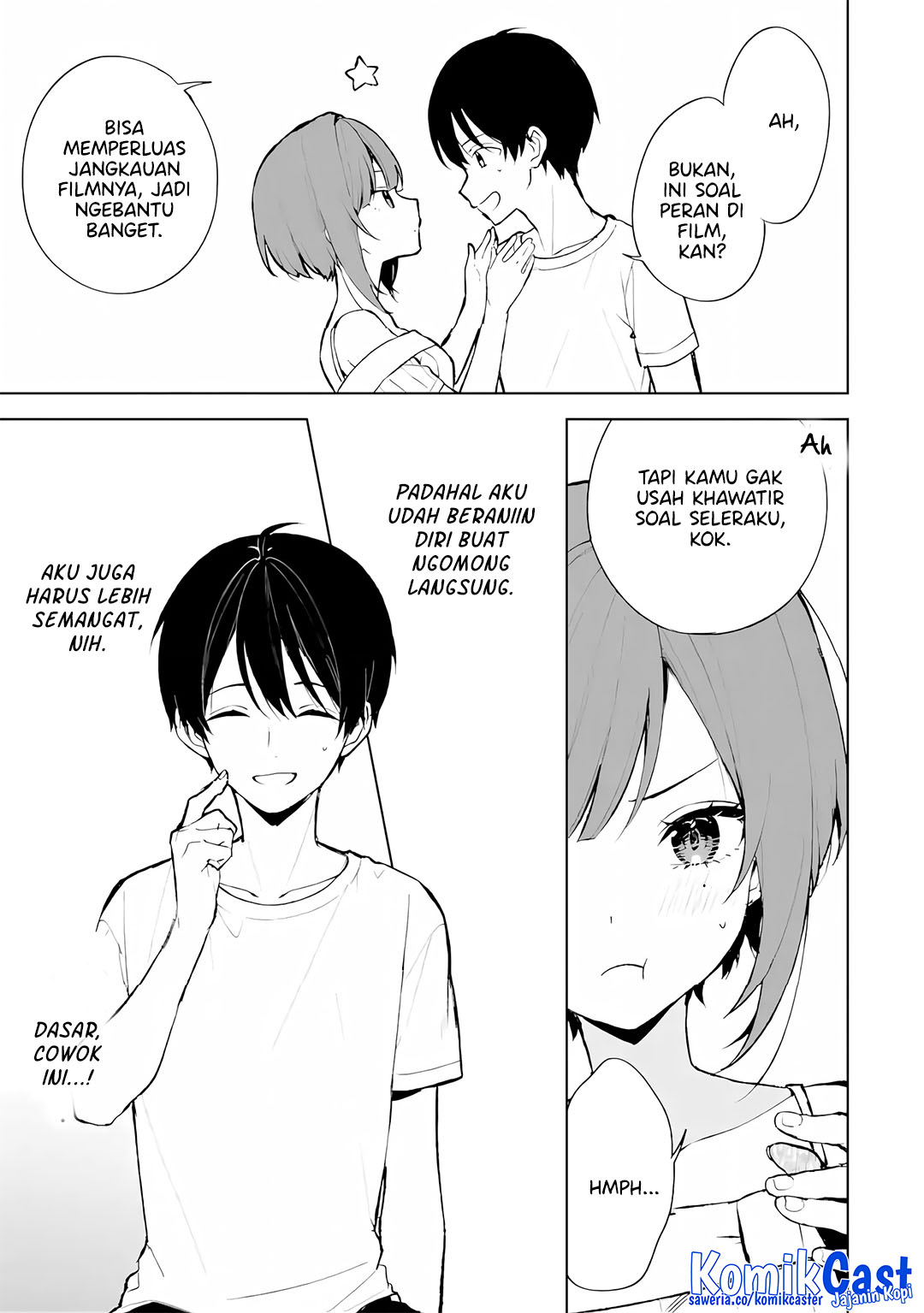 Chikan Saresou ni Natteiru S-kyuu Bishoujo wo Tasuketara Tonari no Seki no Osanajimi datta Chapter 76 Gambar 32