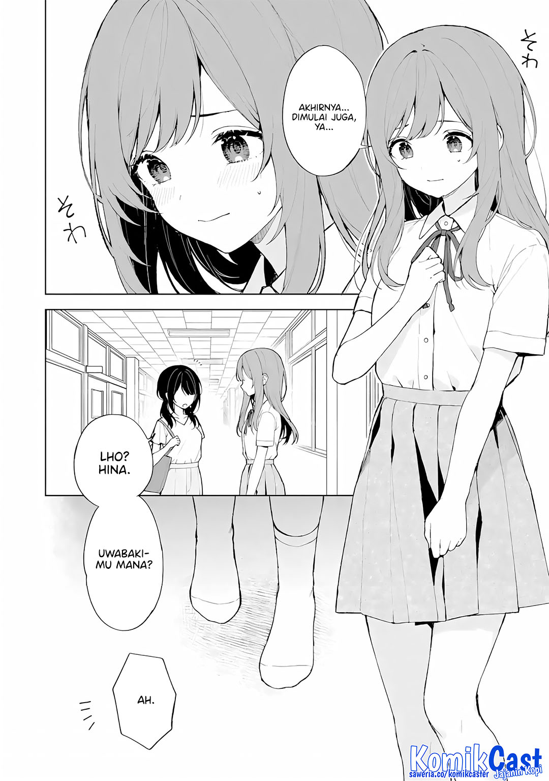 Chikan Saresou ni Natteiru S-kyuu Bishoujo wo Tasuketara Tonari no Seki no Osanajimi datta Chapter 77 Gambar 3