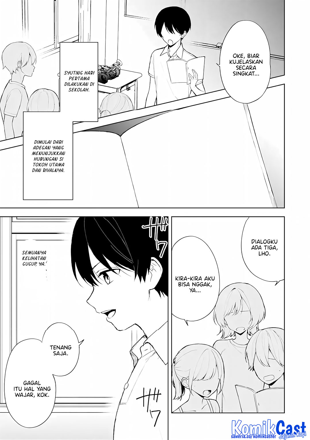 Chikan Saresou ni Natteiru S-kyuu Bishoujo wo Tasuketara Tonari no Seki no Osanajimi datta Chapter 77 Gambar 6
