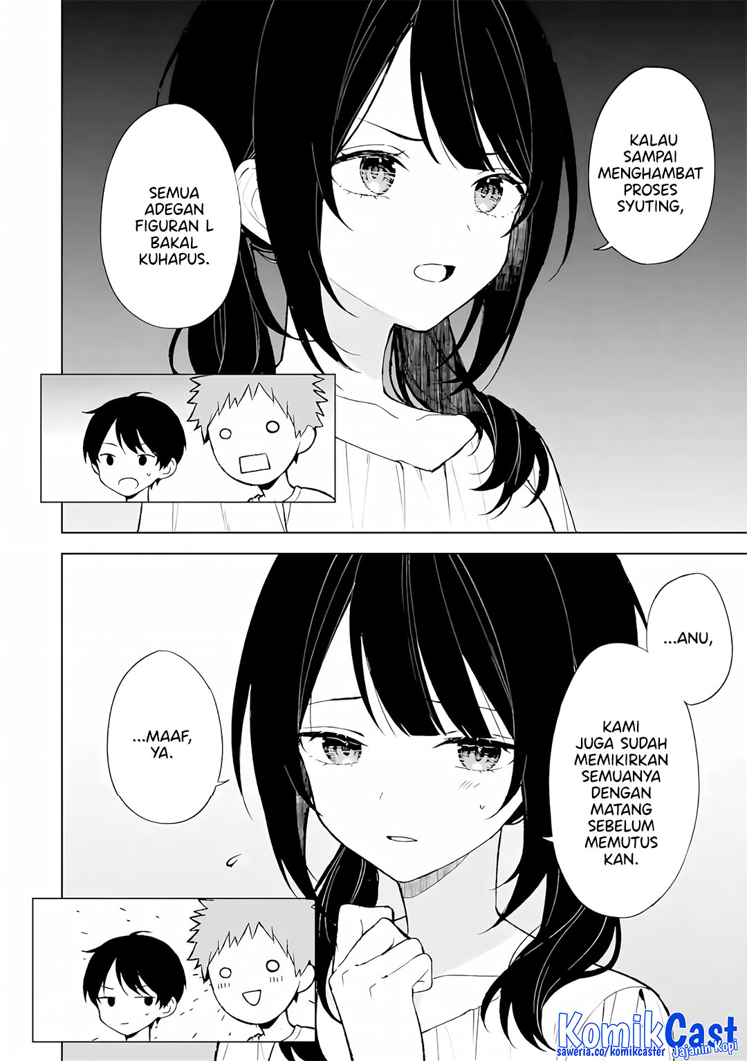 Chikan Saresou ni Natteiru S-kyuu Bishoujo wo Tasuketara Tonari no Seki no Osanajimi datta Chapter 77 Gambar 9