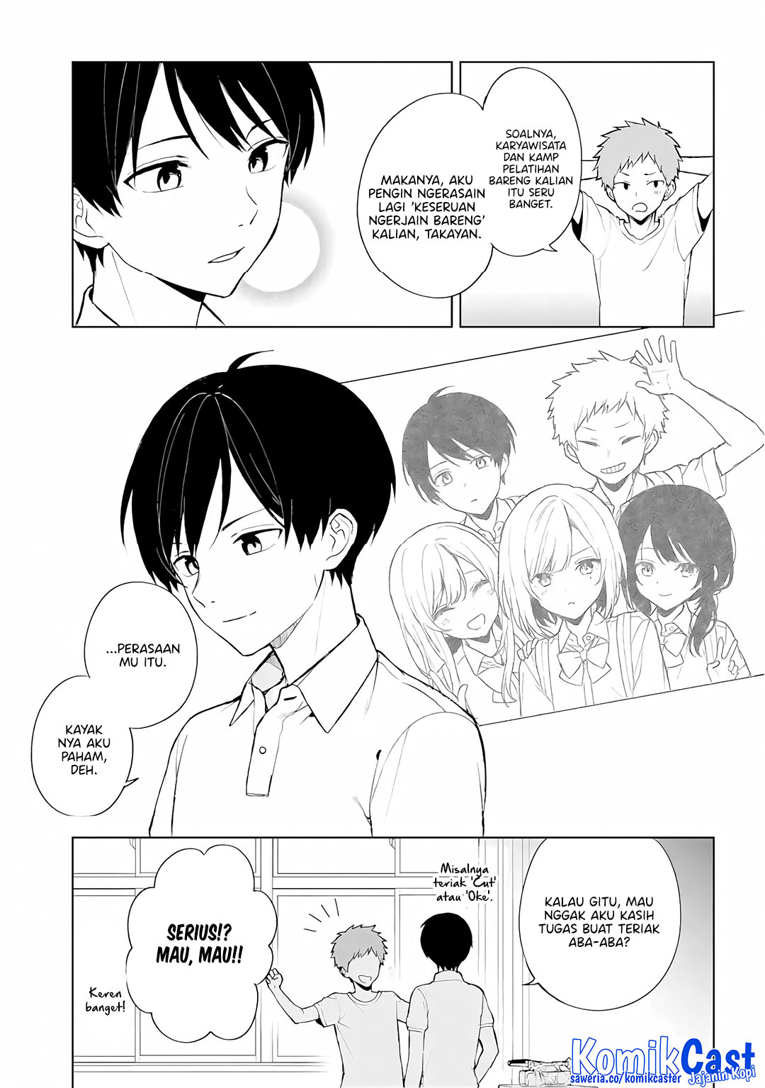 Chikan Saresou ni Natteiru S-kyuu Bishoujo wo Tasuketara Tonari no Seki no Osanajimi datta Chapter 77 Gambar 12