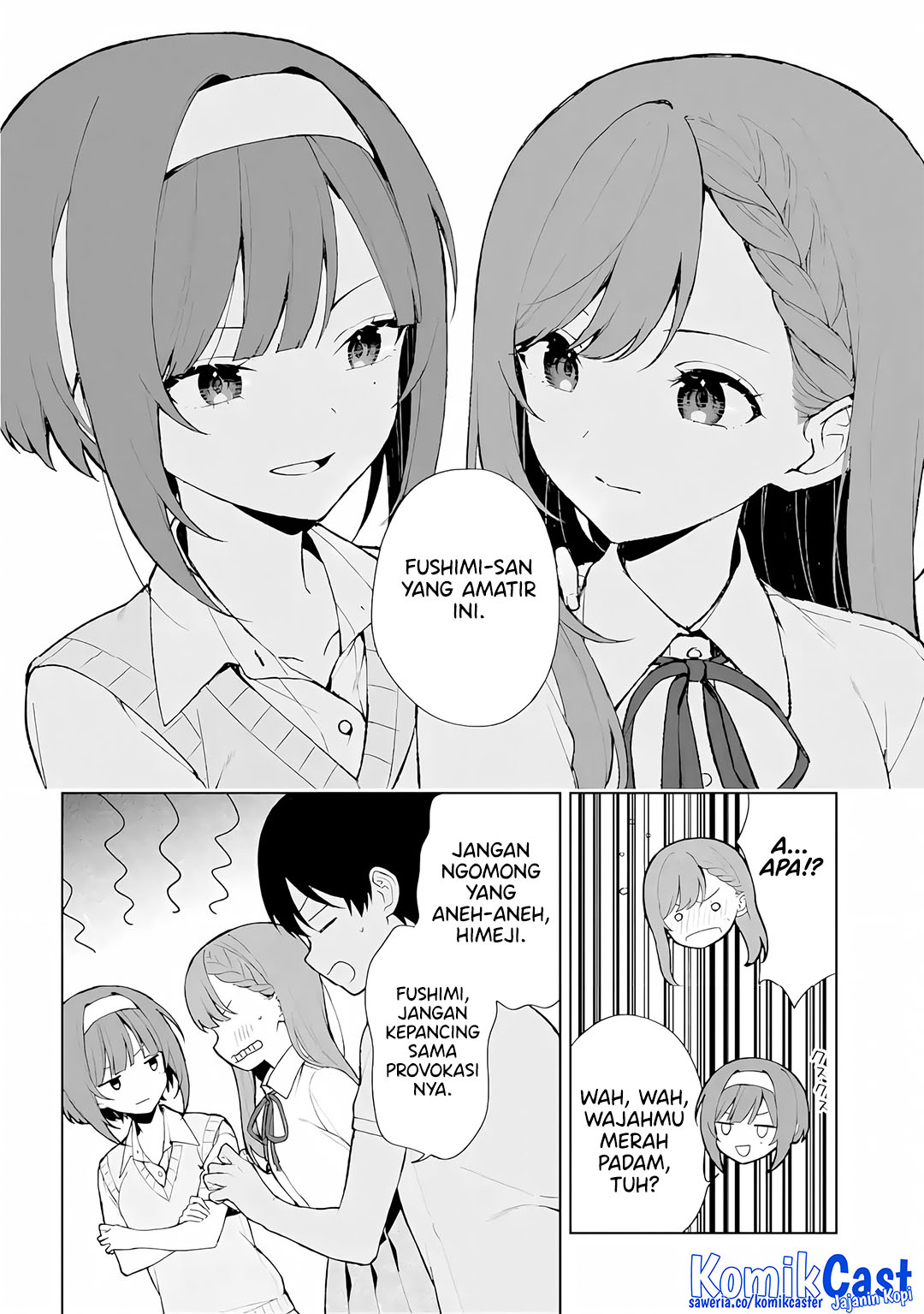 Chikan Saresou ni Natteiru S-kyuu Bishoujo wo Tasuketara Tonari no Seki no Osanajimi datta Chapter 77 Gambar 19