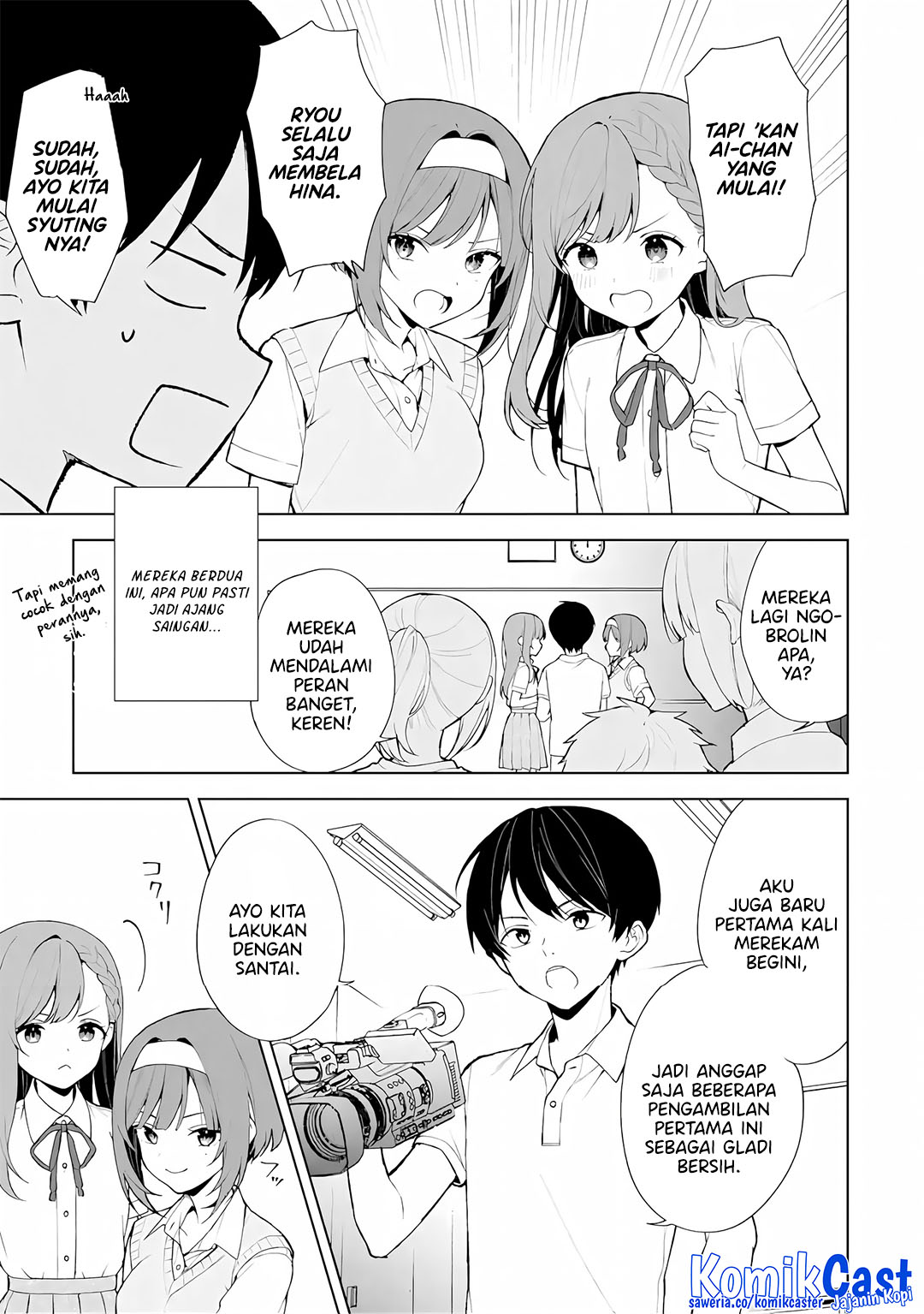 Chikan Saresou ni Natteiru S-kyuu Bishoujo wo Tasuketara Tonari no Seki no Osanajimi datta Chapter 77 Gambar 20