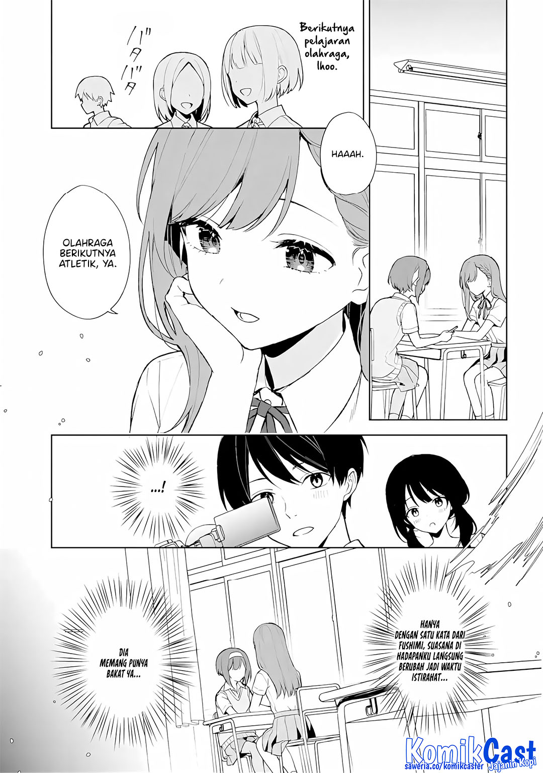 Chikan Saresou ni Natteiru S-kyuu Bishoujo wo Tasuketara Tonari no Seki no Osanajimi datta Chapter 77 Gambar 22