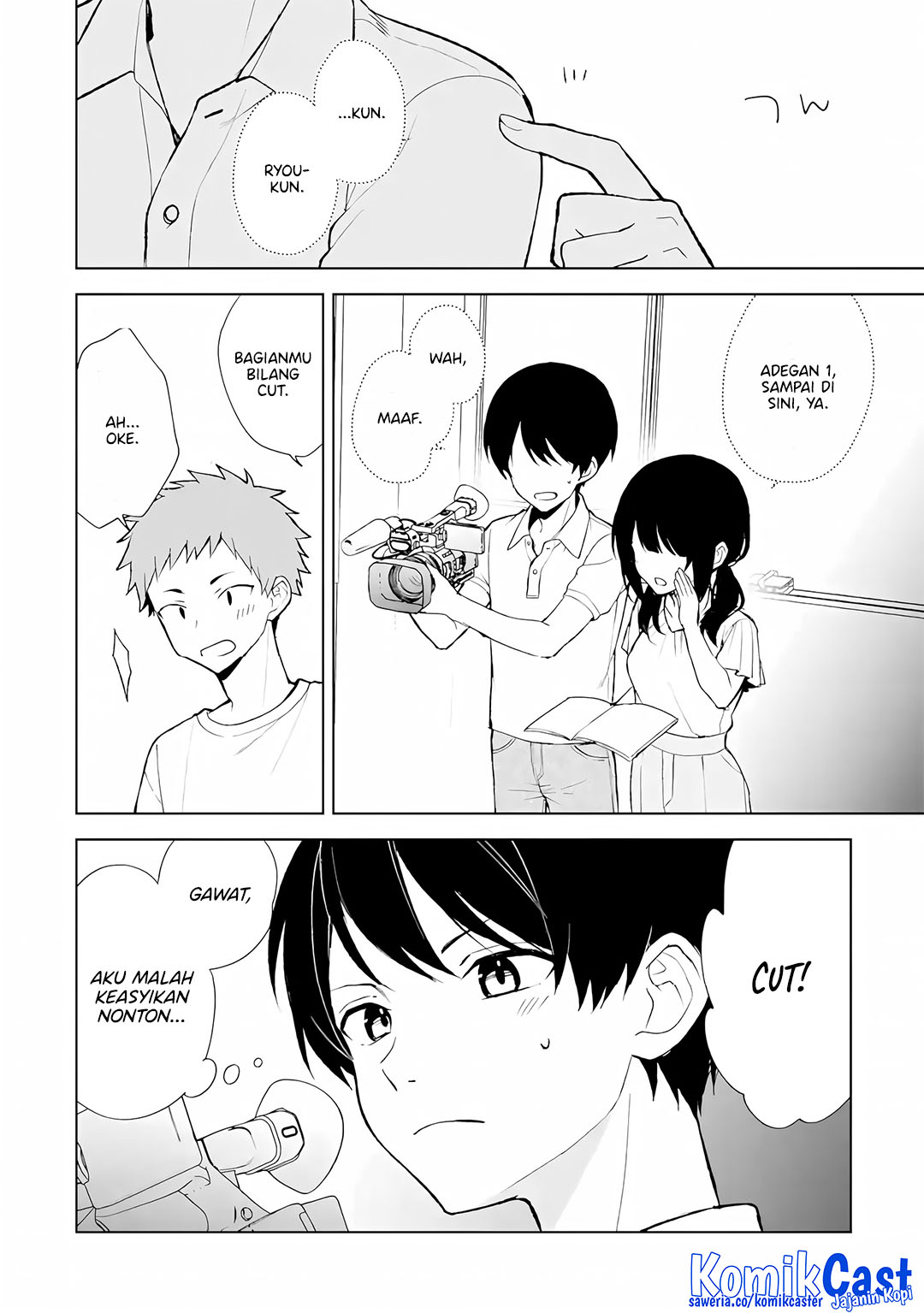 Chikan Saresou ni Natteiru S-kyuu Bishoujo wo Tasuketara Tonari no Seki no Osanajimi datta Chapter 77 Gambar 25