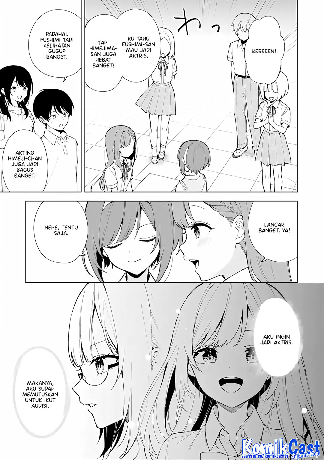 Chikan Saresou ni Natteiru S-kyuu Bishoujo wo Tasuketara Tonari no Seki no Osanajimi datta Chapter 77 Gambar 26