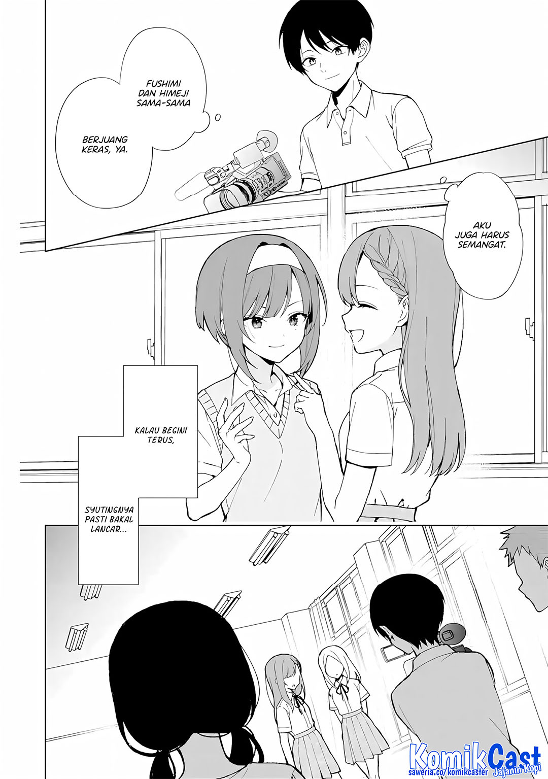 Chikan Saresou ni Natteiru S-kyuu Bishoujo wo Tasuketara Tonari no Seki no Osanajimi datta Chapter 77 Gambar 27