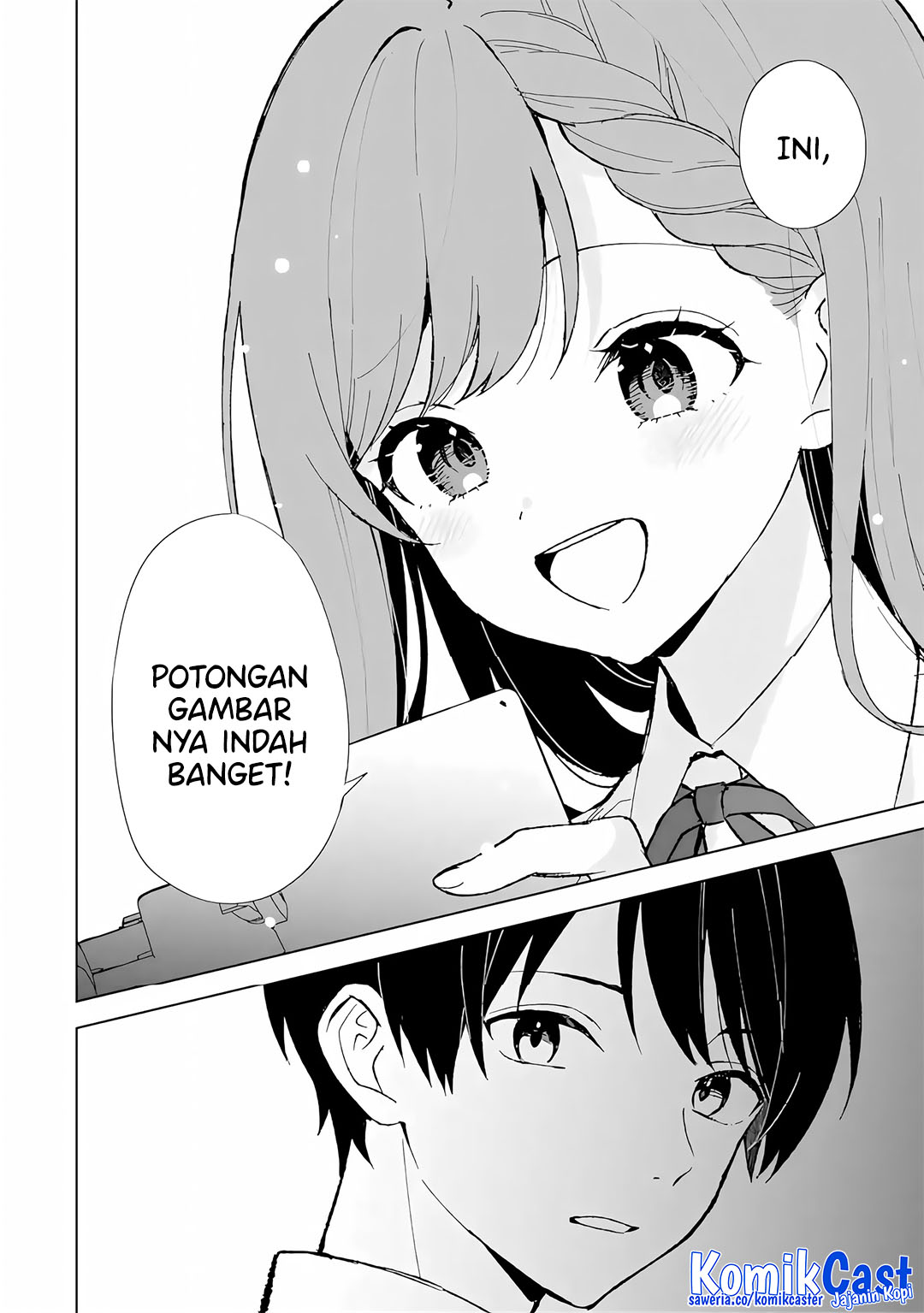 Chikan Saresou ni Natteiru S-kyuu Bishoujo wo Tasuketara Tonari no Seki no Osanajimi datta Chapter 77 Gambar 31