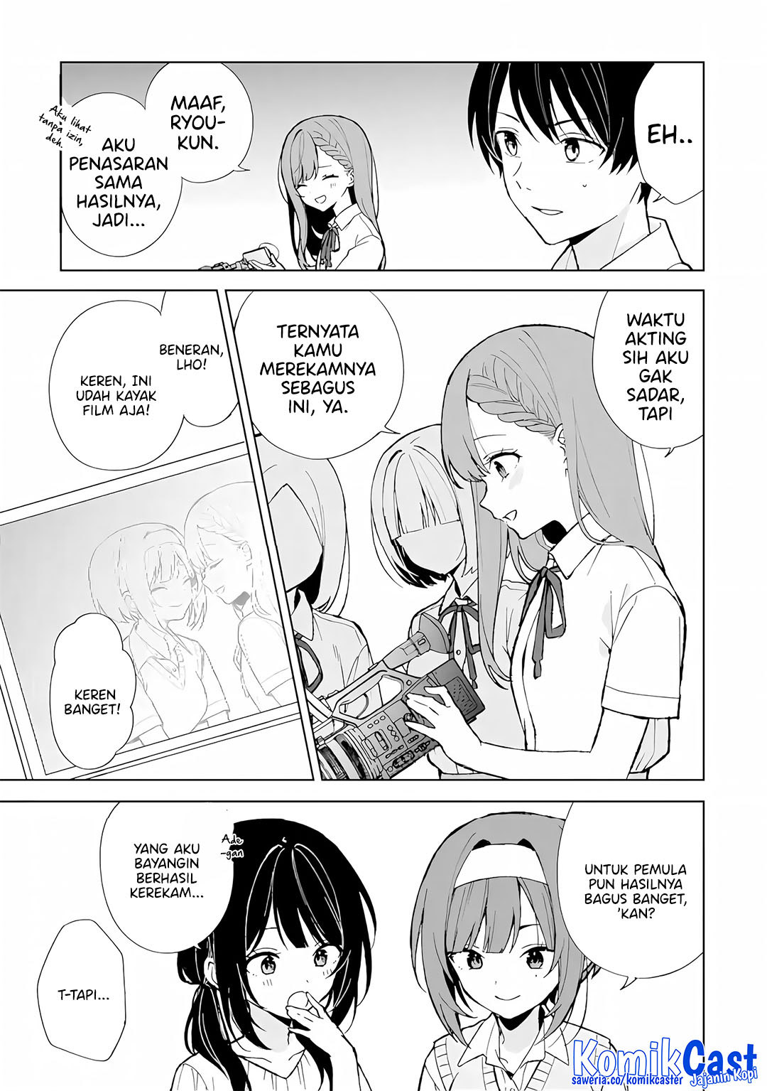 Chikan Saresou ni Natteiru S-kyuu Bishoujo wo Tasuketara Tonari no Seki no Osanajimi datta Chapter 77 Gambar 32