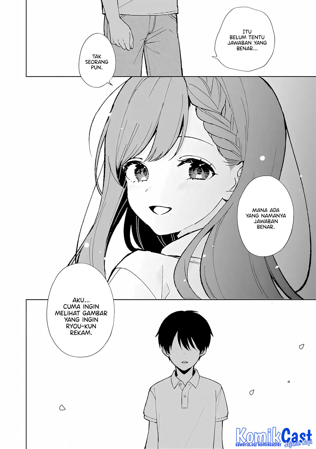 Chikan Saresou ni Natteiru S-kyuu Bishoujo wo Tasuketara Tonari no Seki no Osanajimi datta Chapter 77 Gambar 33