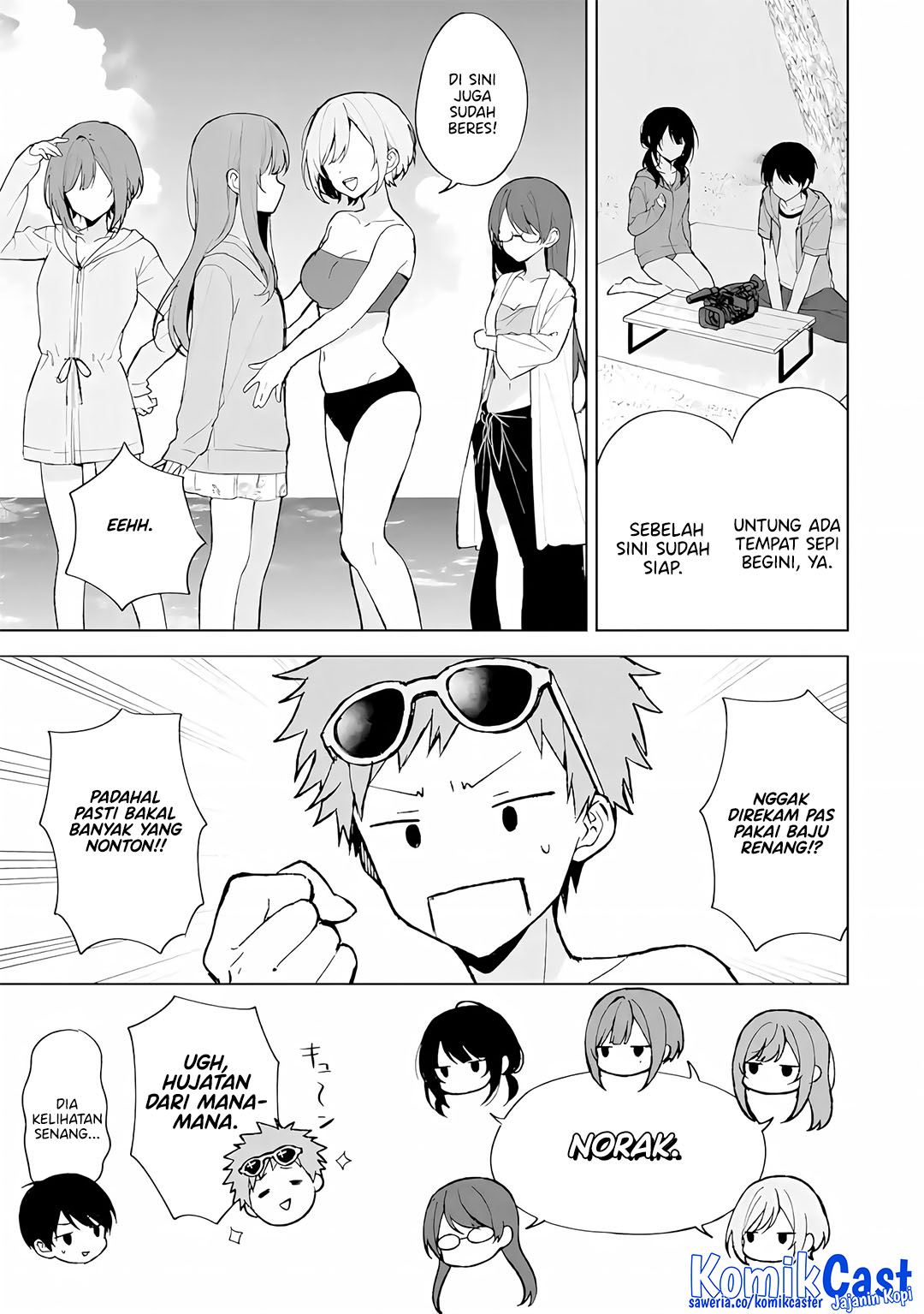 Chikan Saresou ni Natteiru S-kyuu Bishoujo wo Tasuketara Tonari no Seki no Osanajimi datta Chapter 79 Gambar 7