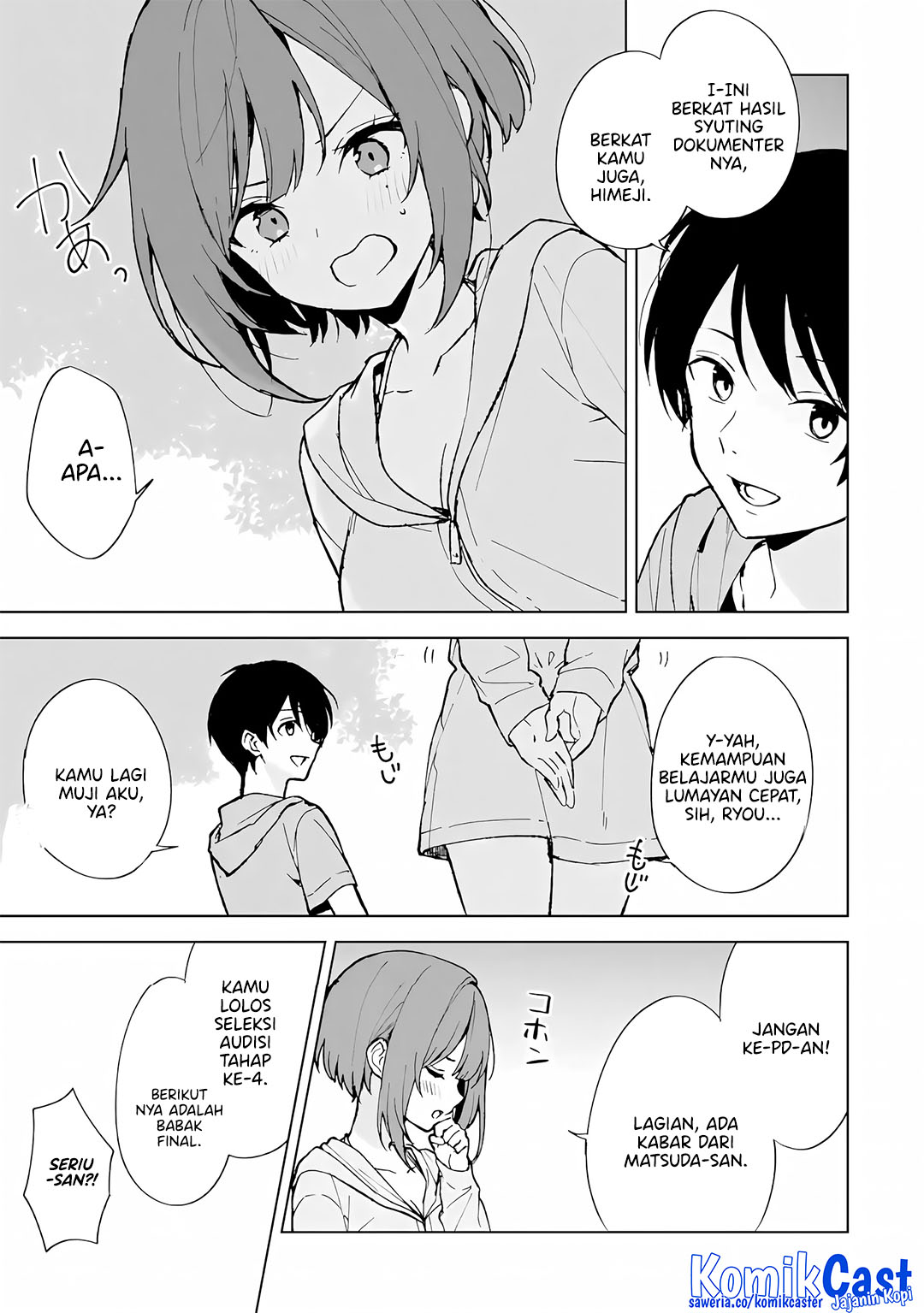 Chikan Saresou ni Natteiru S-kyuu Bishoujo wo Tasuketara Tonari no Seki no Osanajimi datta Chapter 79 Gambar 9