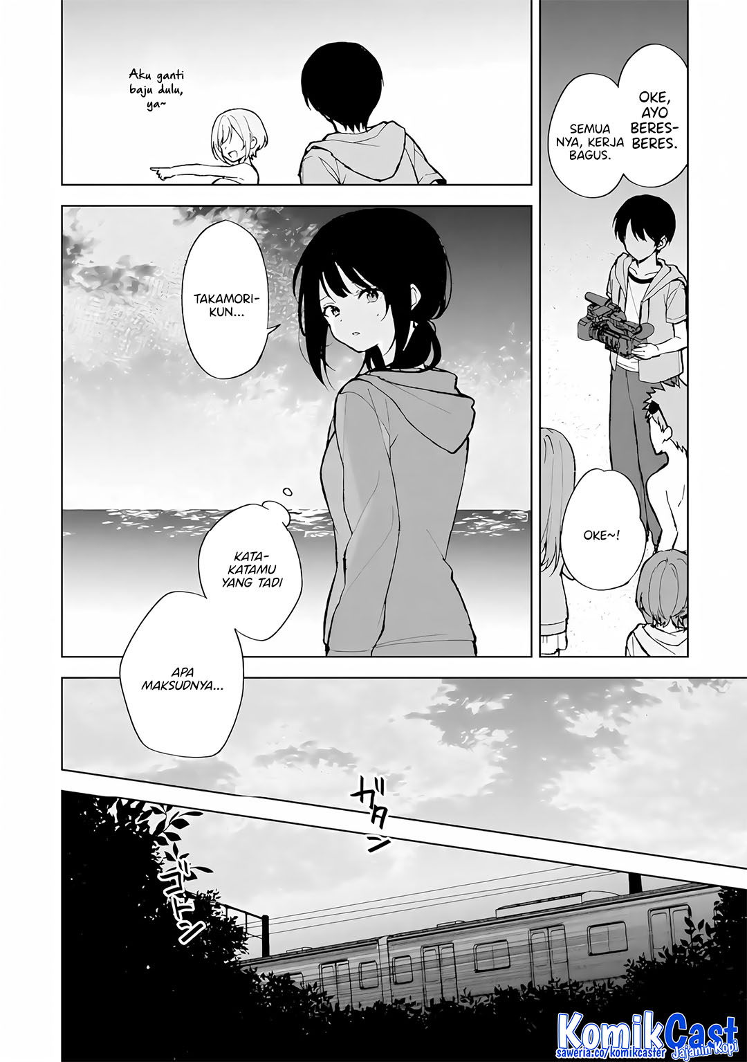 Chikan Saresou ni Natteiru S-kyuu Bishoujo wo Tasuketara Tonari no Seki no Osanajimi datta Chapter 79 Gambar 22