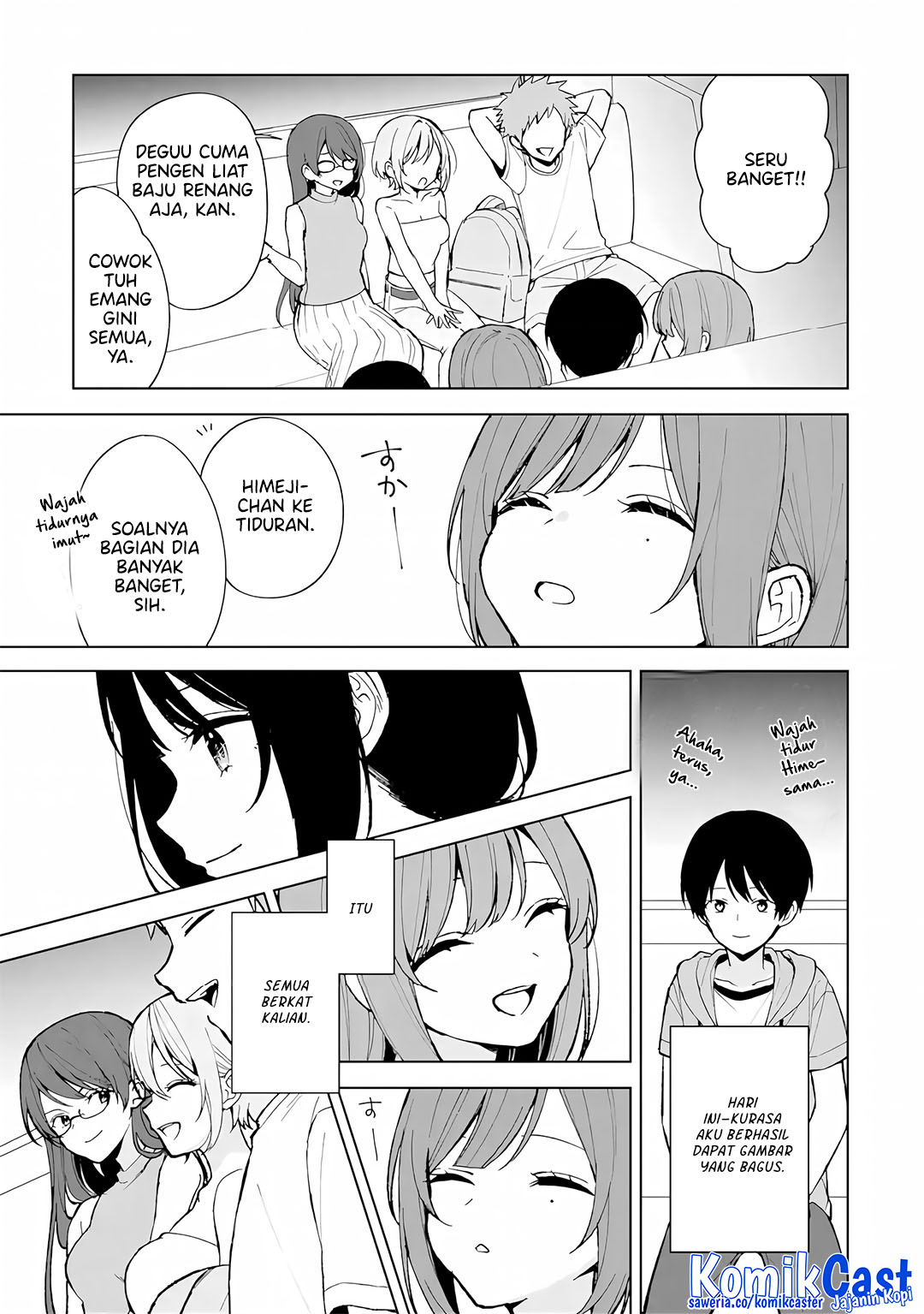 Chikan Saresou ni Natteiru S-kyuu Bishoujo wo Tasuketara Tonari no Seki no Osanajimi datta Chapter 79 Gambar 23