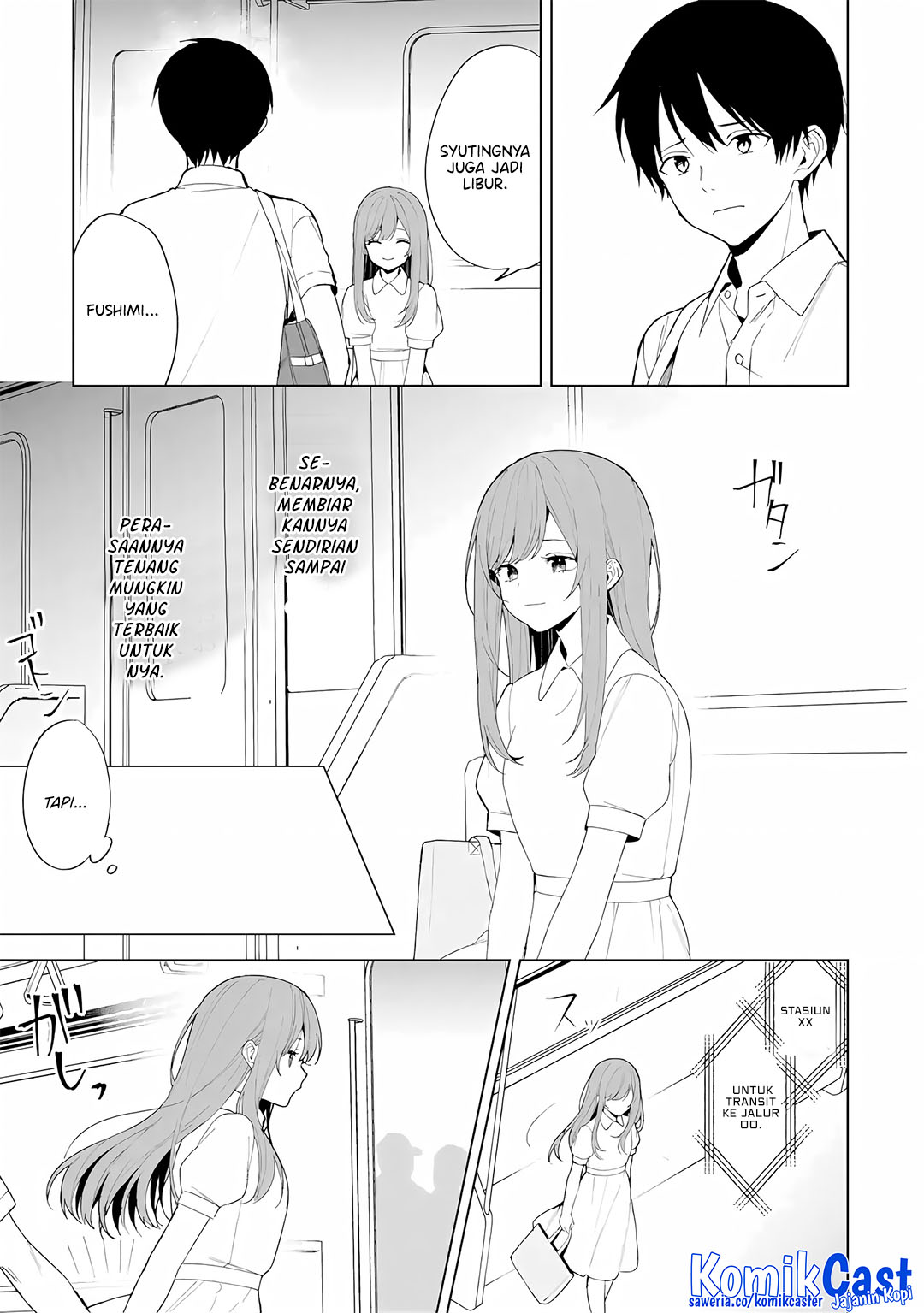 Chikan Saresou ni Natteiru S-kyuu Bishoujo wo Tasuketara Tonari no Seki no Osanajimi datta Chapter 82 Gambar 4
