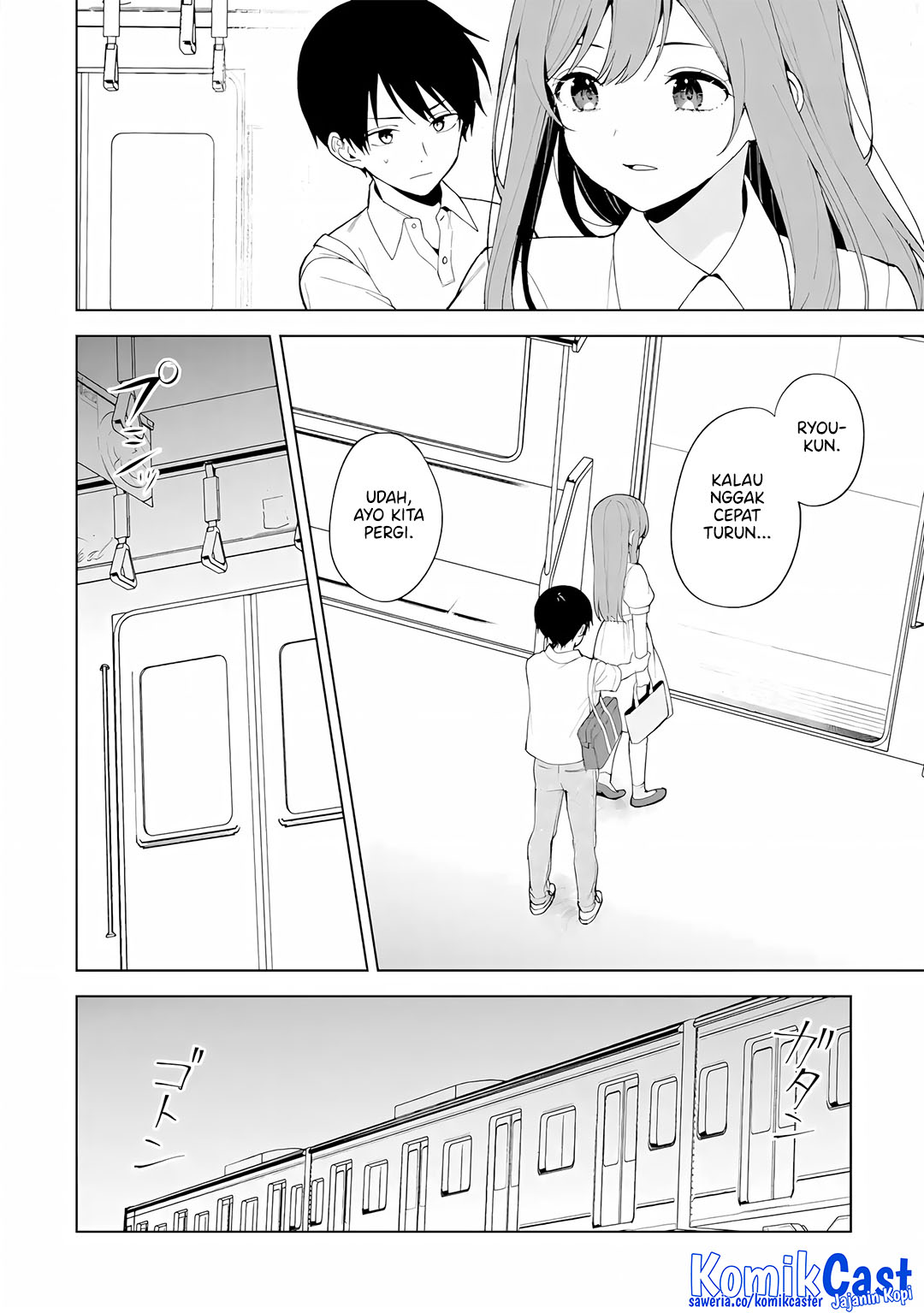 Chikan Saresou ni Natteiru S-kyuu Bishoujo wo Tasuketara Tonari no Seki no Osanajimi datta Chapter 82 Gambar 5