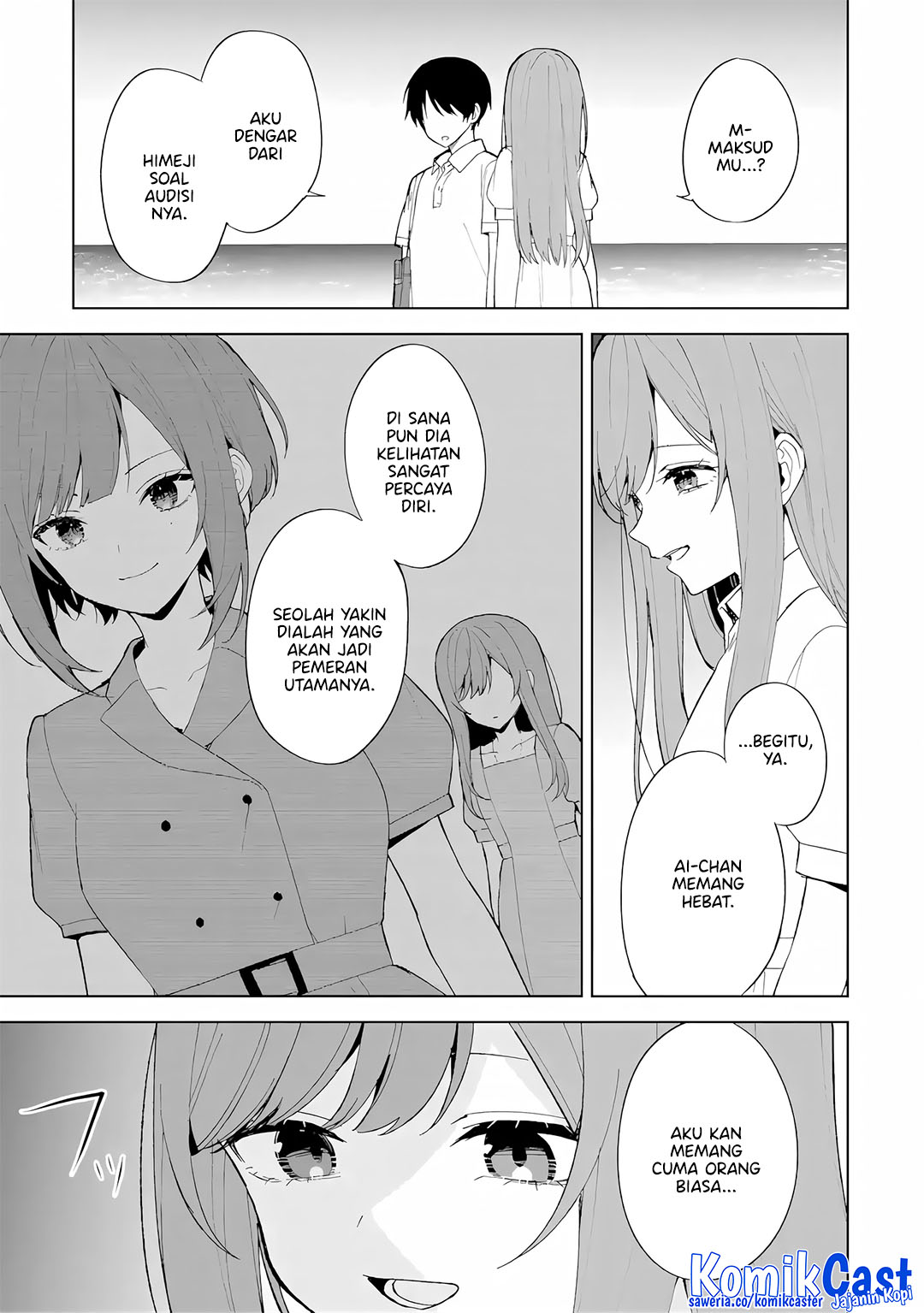 Chikan Saresou ni Natteiru S-kyuu Bishoujo wo Tasuketara Tonari no Seki no Osanajimi datta Chapter 82 Gambar 8