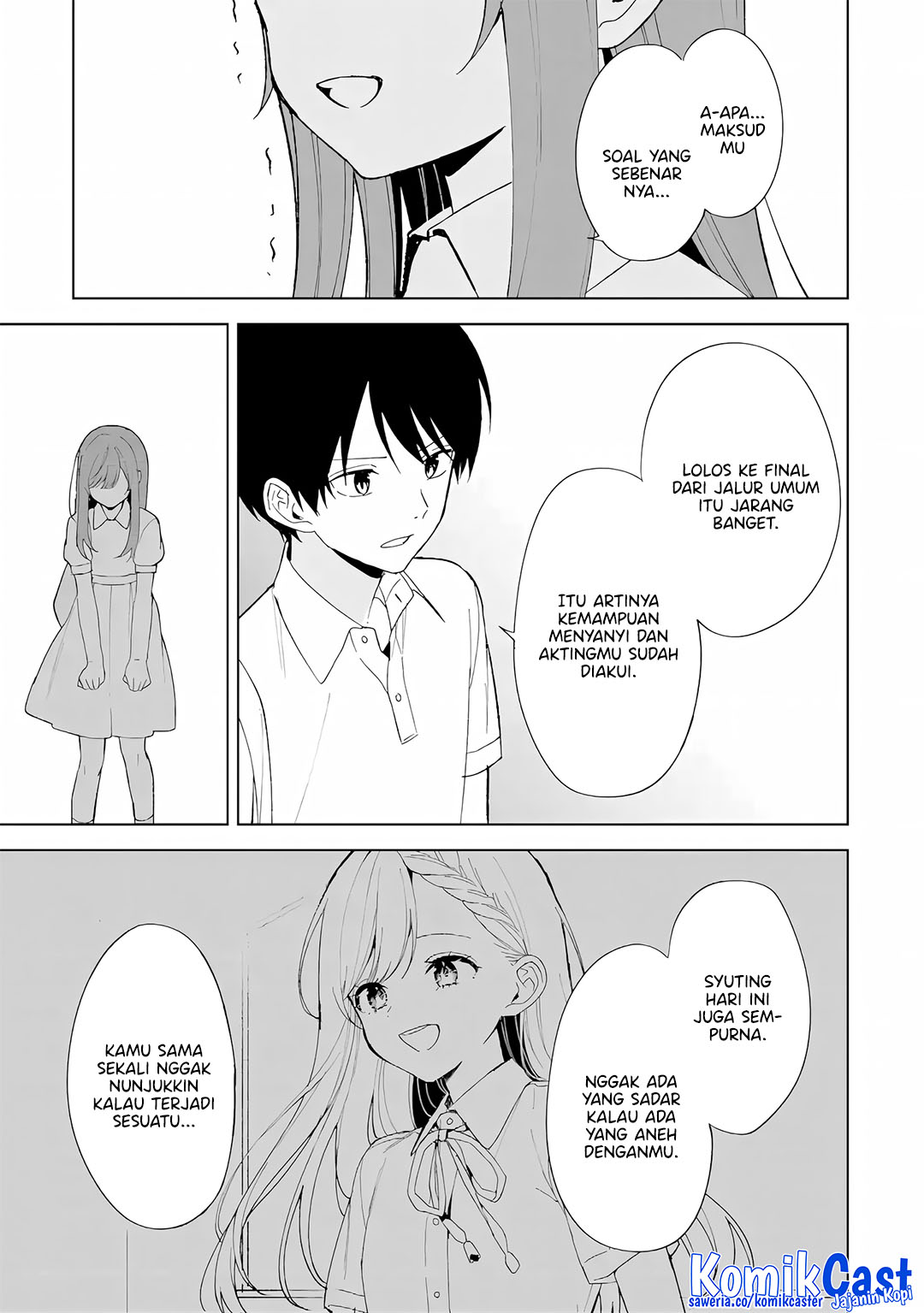Chikan Saresou ni Natteiru S-kyuu Bishoujo wo Tasuketara Tonari no Seki no Osanajimi datta Chapter 82 Gambar 10
