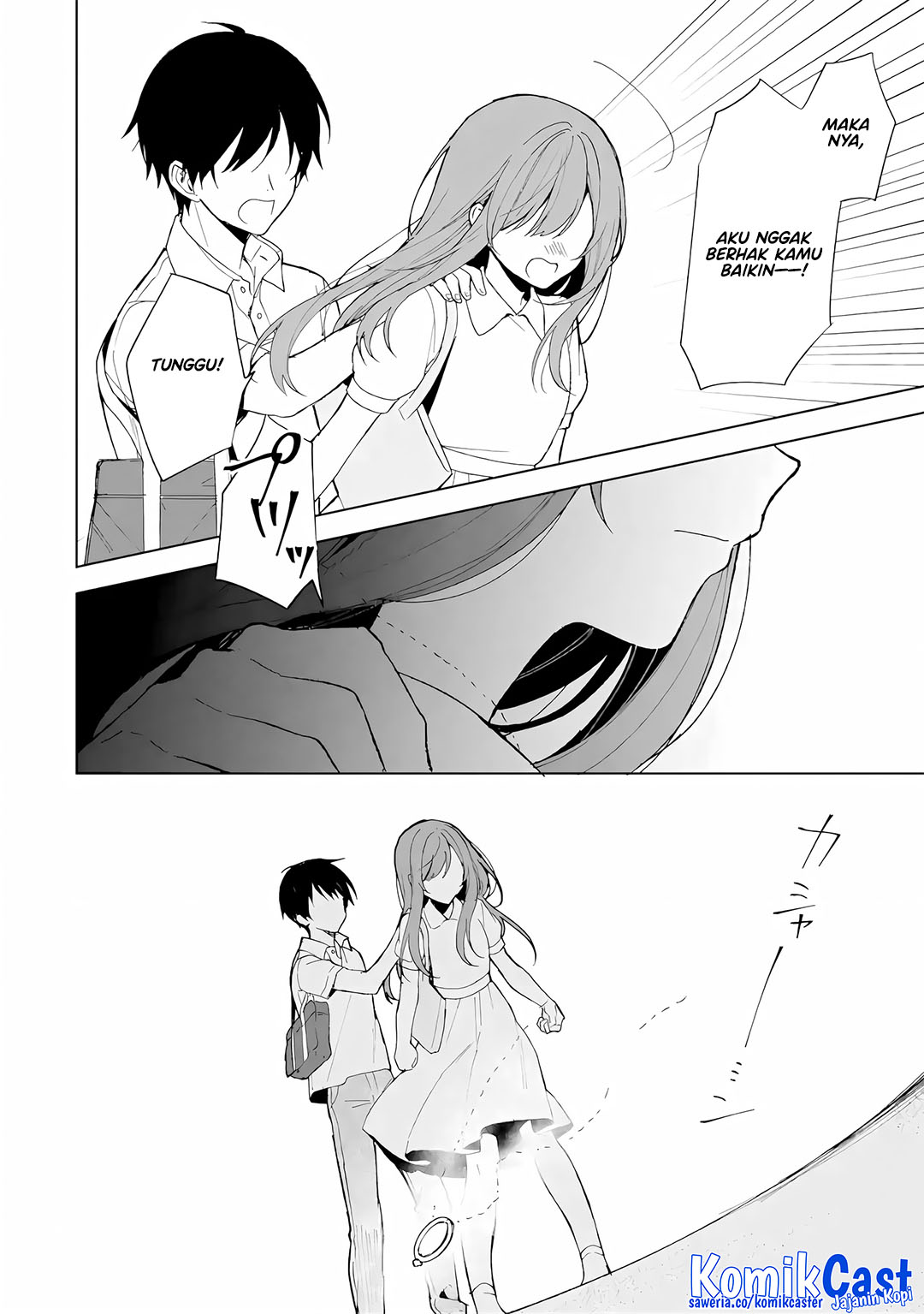 Chikan Saresou ni Natteiru S-kyuu Bishoujo wo Tasuketara Tonari no Seki no Osanajimi datta Chapter 82 Gambar 19