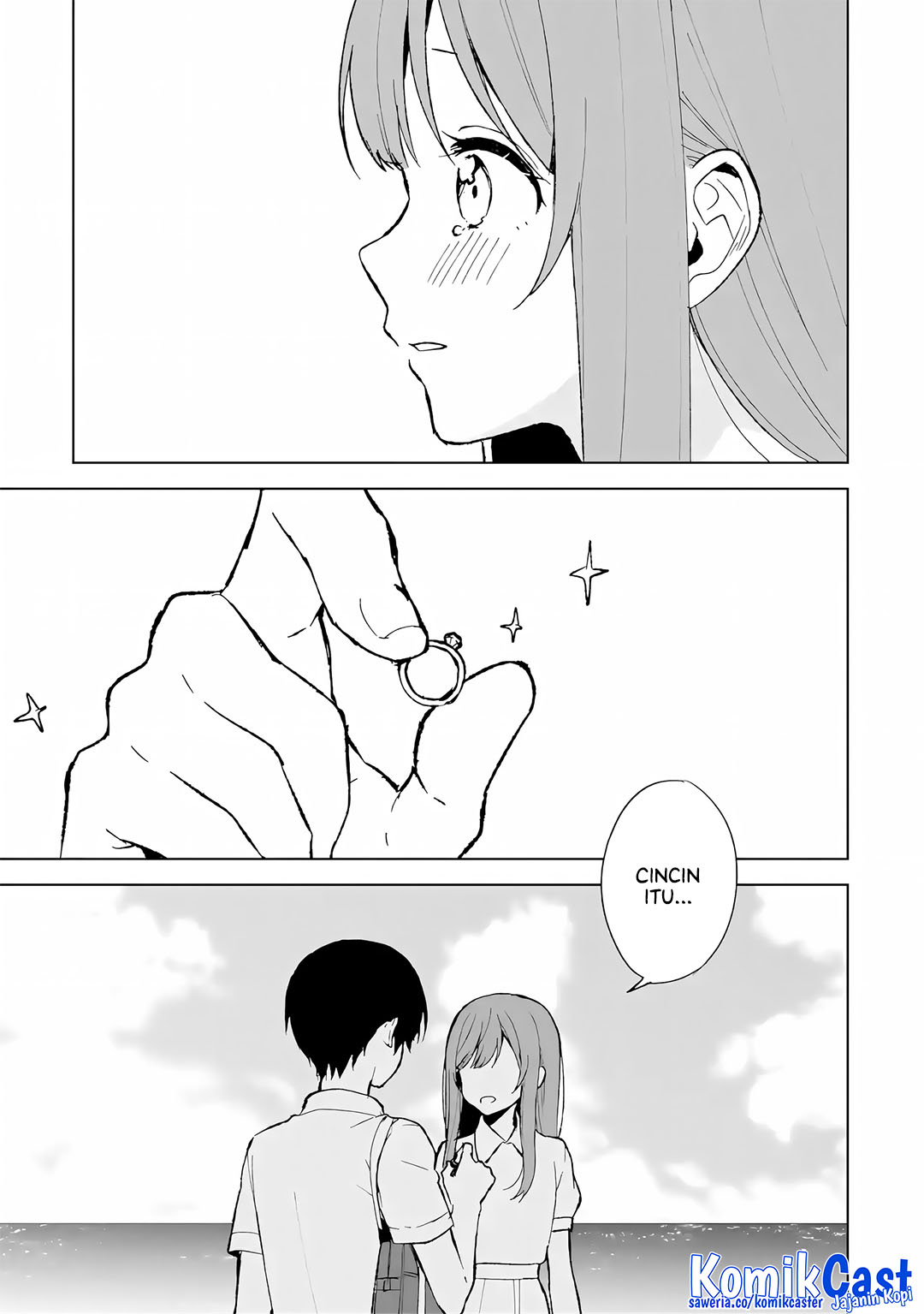 Chikan Saresou ni Natteiru S-kyuu Bishoujo wo Tasuketara Tonari no Seki no Osanajimi datta Chapter 82 Gambar 22