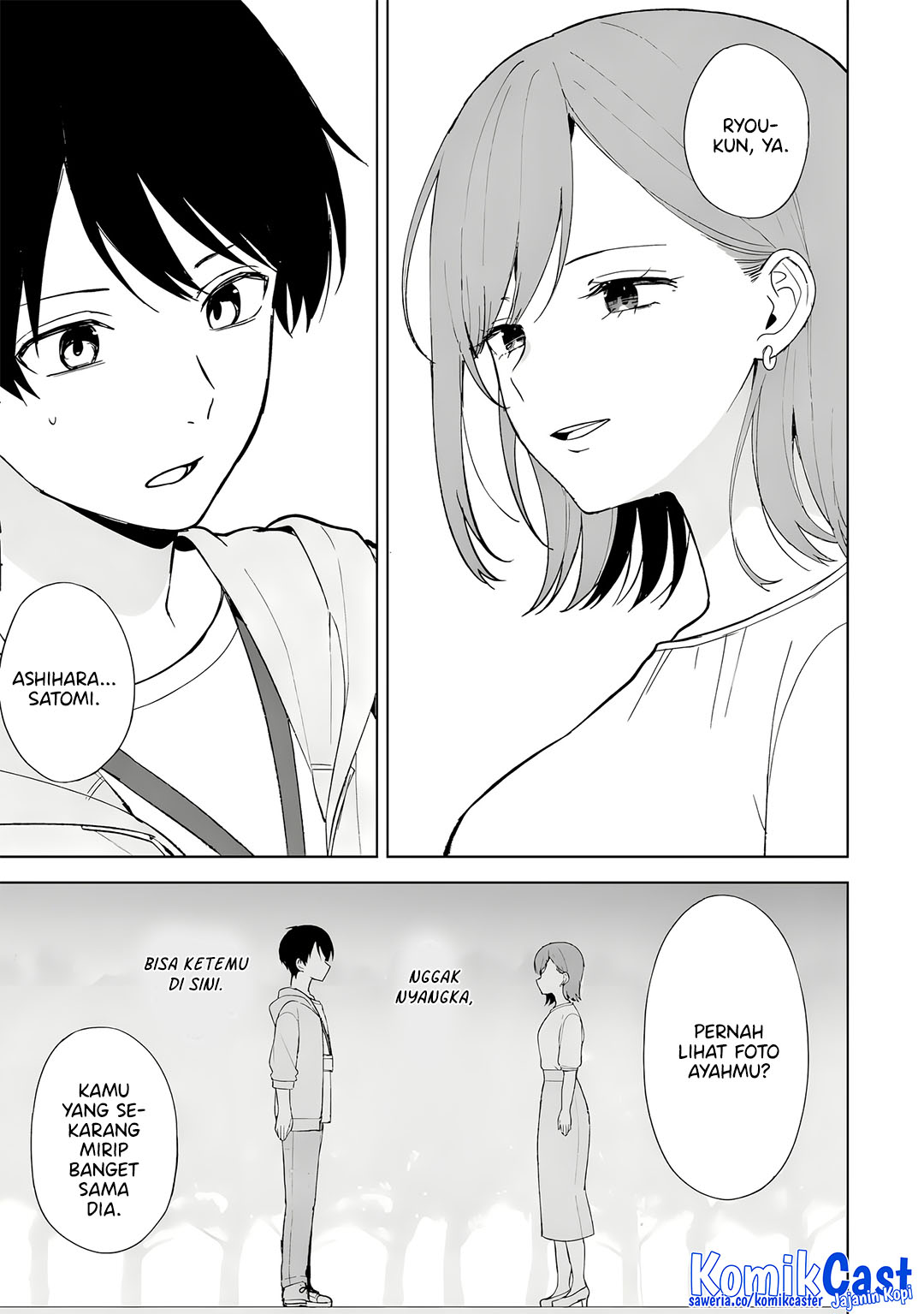 Chikan Saresou ni Natteiru S-kyuu Bishoujo wo Tasuketara Tonari no Seki no Osanajimi datta Chapter 87 Gambar 14