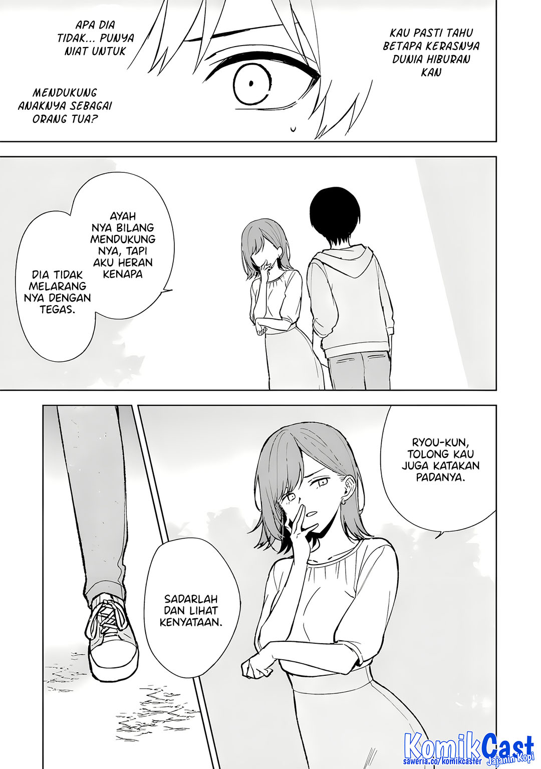 Chikan Saresou ni Natteiru S-kyuu Bishoujo wo Tasuketara Tonari no Seki no Osanajimi datta Chapter 87 Gambar 18