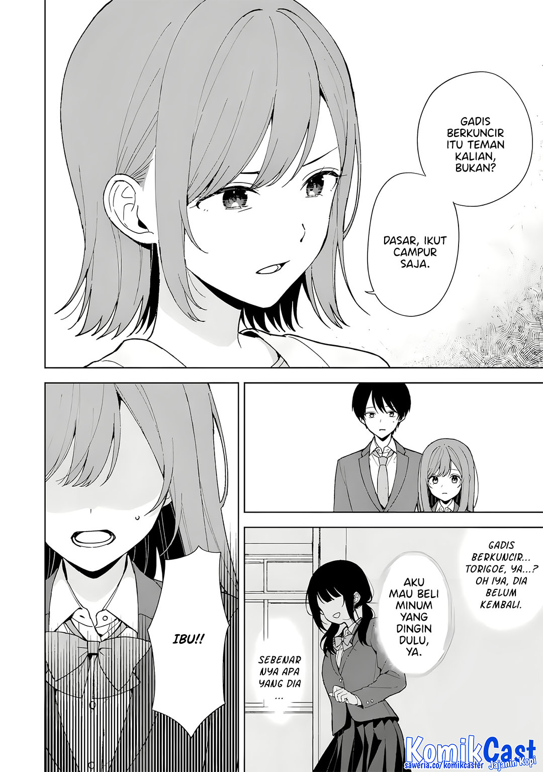 Chikan Saresou ni Natteiru S-kyuu Bishoujo wo Tasuketara Tonari no Seki no Osanajimi datta Chapter 90 Gambar 3