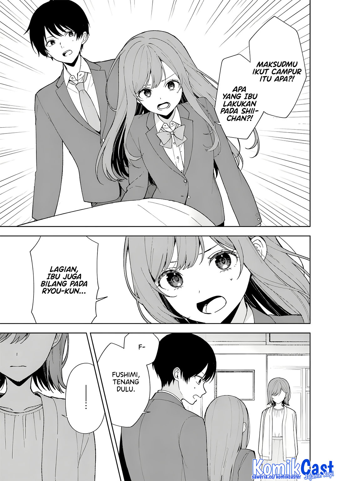 Chikan Saresou ni Natteiru S-kyuu Bishoujo wo Tasuketara Tonari no Seki no Osanajimi datta Chapter 90 Gambar 4