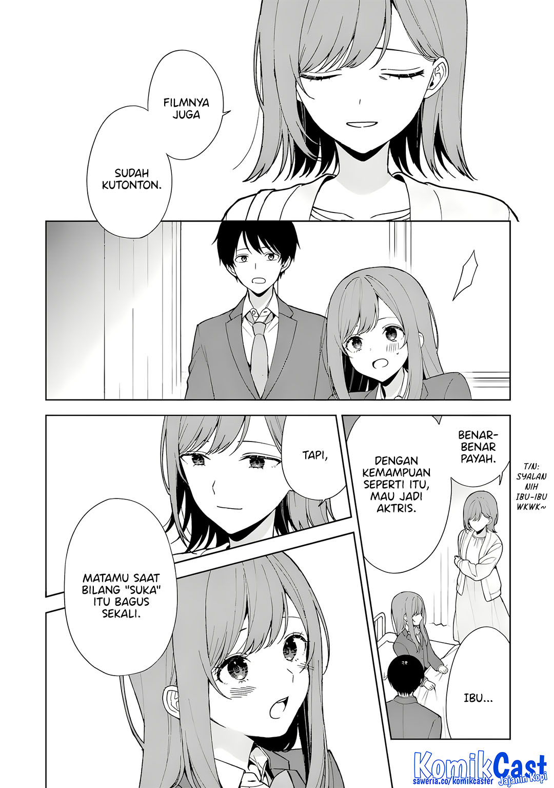 Chikan Saresou ni Natteiru S-kyuu Bishoujo wo Tasuketara Tonari no Seki no Osanajimi datta Chapter 90 Gambar 9