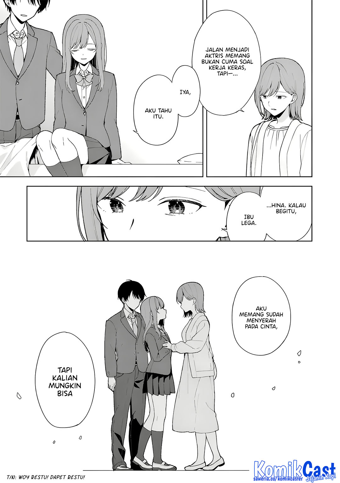 Chikan Saresou ni Natteiru S-kyuu Bishoujo wo Tasuketara Tonari no Seki no Osanajimi datta Chapter 90 Gambar 10