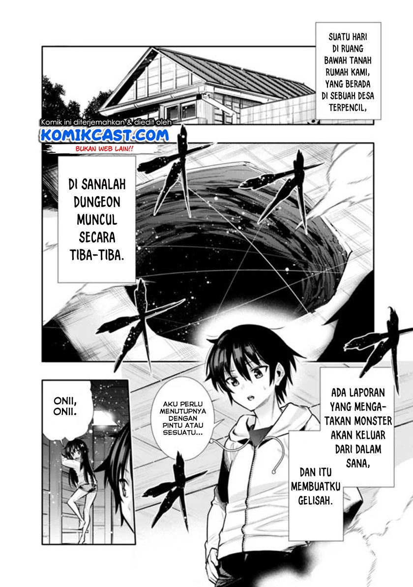Chikashitsu Dungeon: Binbou Kyoudai wa Goraku o Motomete Saikyou e Chapter 04 Gambar 3