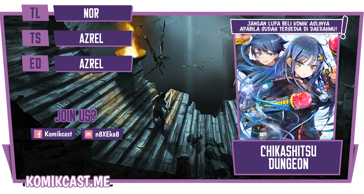Chikashitsu Dungeon: Binbou Kyoudai wa Goraku o Motomete Saikyou e Chapter 25 Gambar 1