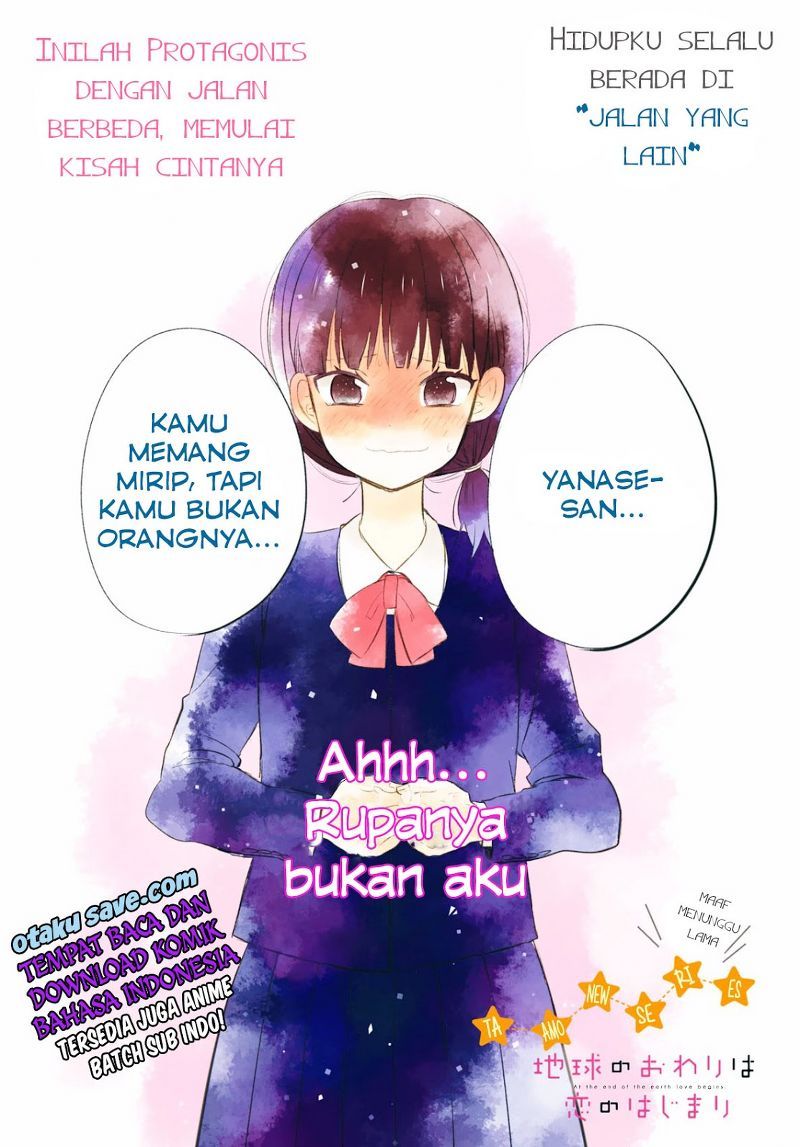 Chikyuu no Owari wa Koi no Hajimari Chapter 01 Gambar 2
