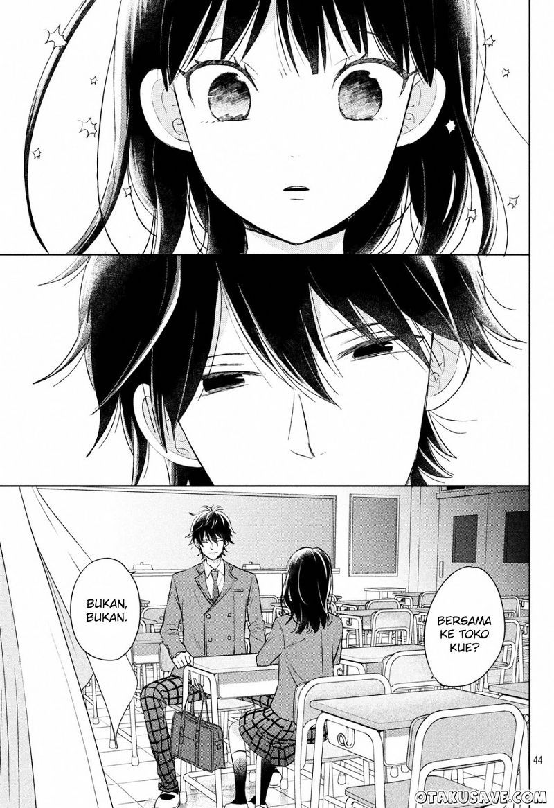 Chikyuu no Owari wa Koi no Hajimari Chapter 01 Gambar 43