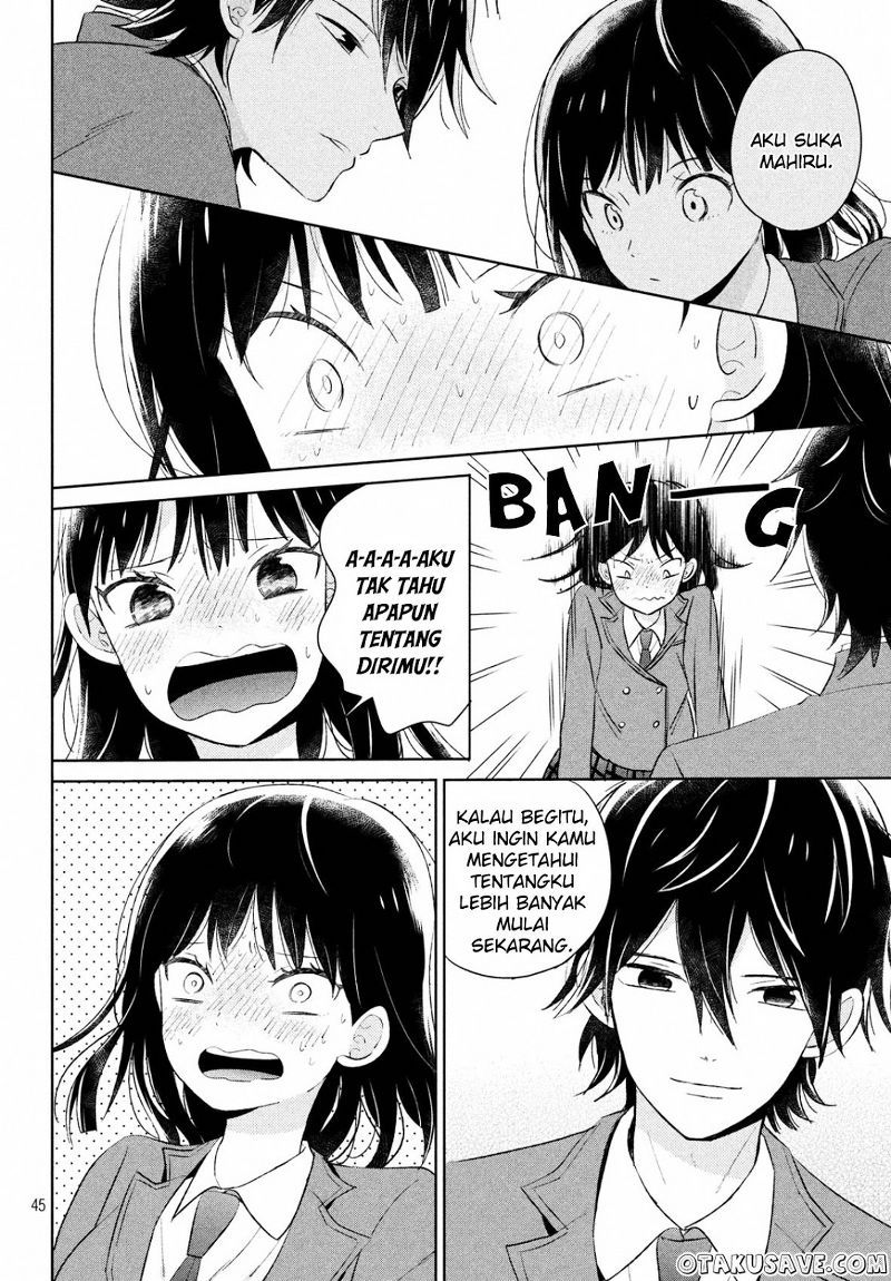Chikyuu no Owari wa Koi no Hajimari Chapter 01 Gambar 44