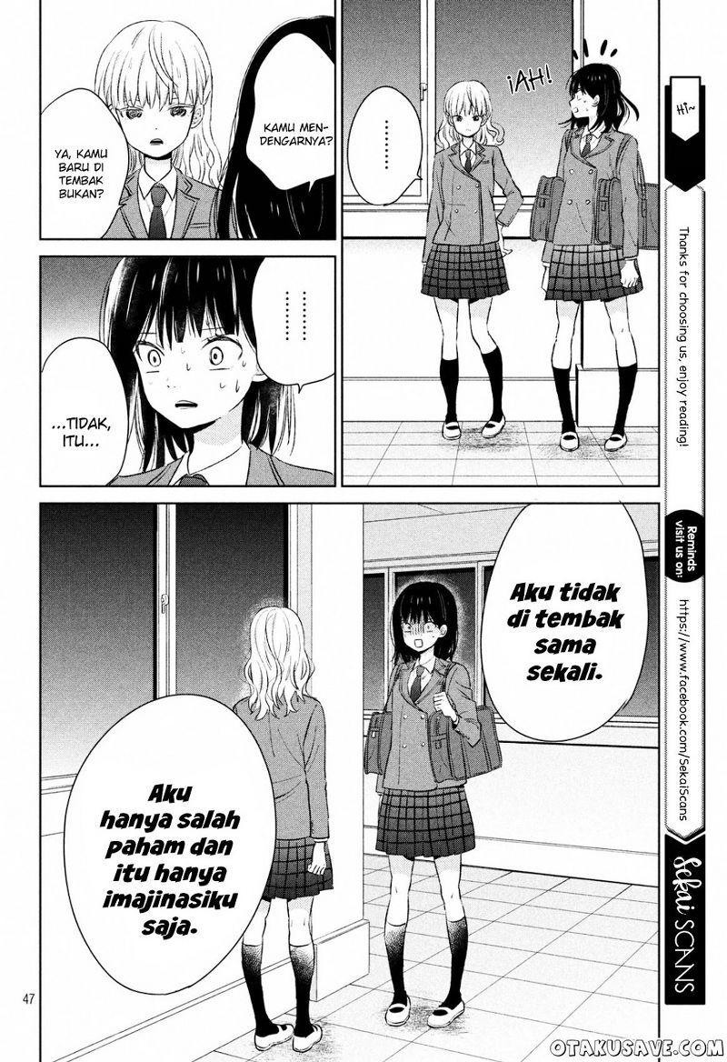 Chikyuu no Owari wa Koi no Hajimari Chapter 01 Gambar 46