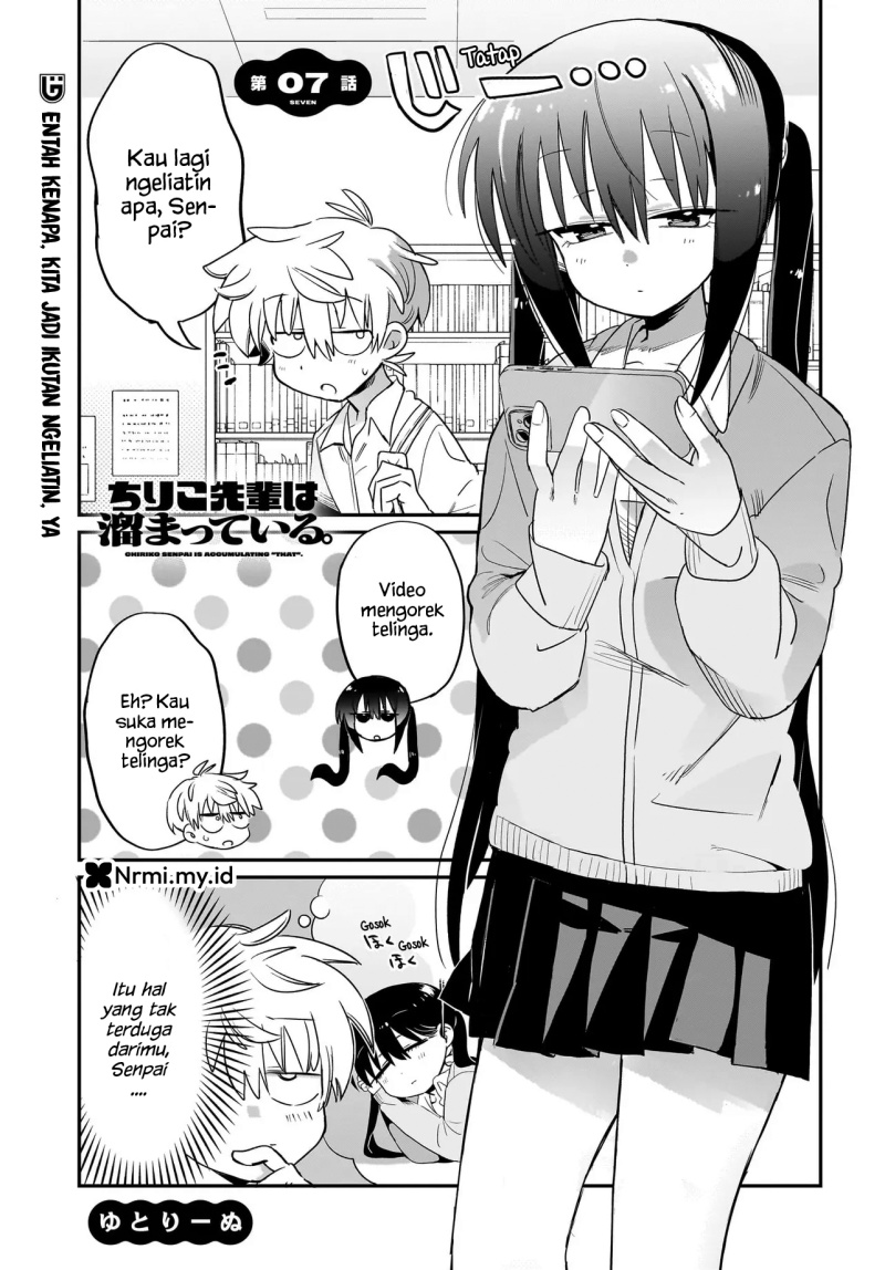 Chiriko Senpai Is Accumulating “That” Chapter 07 Gambar 1