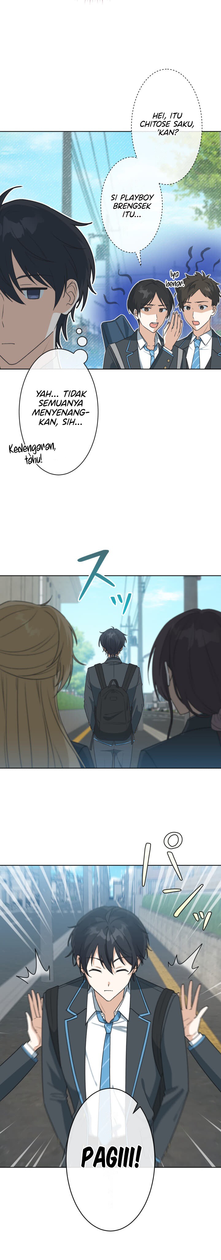 Chitose-kun wa Ramune Bin no Naka (Webtoon) Chapter 01 Gambar 6