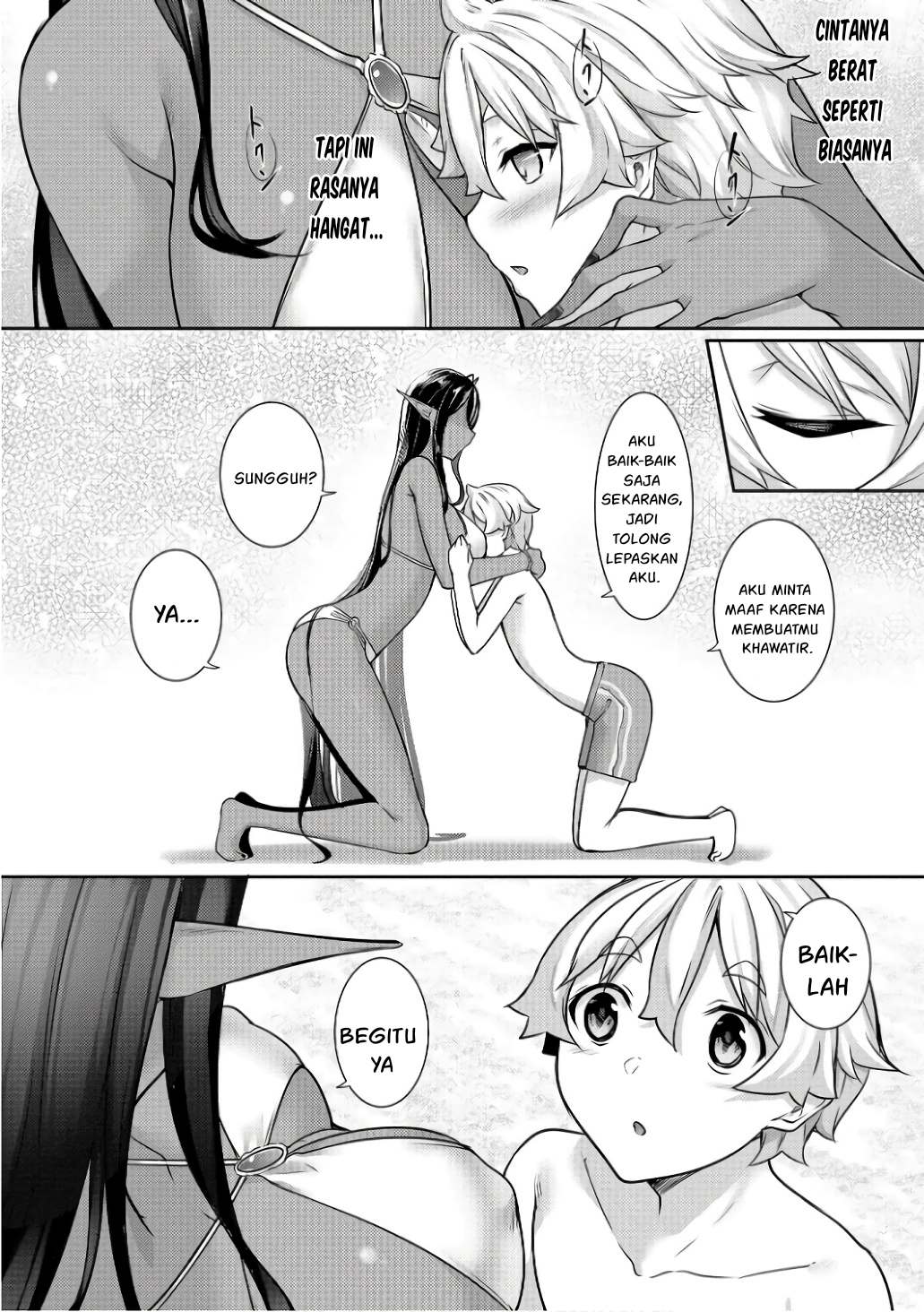 Chotto Dake ai ga Omoi Dark Elf ga Isekai Kara Oikakete Kita Chapter 10 Gambar 18