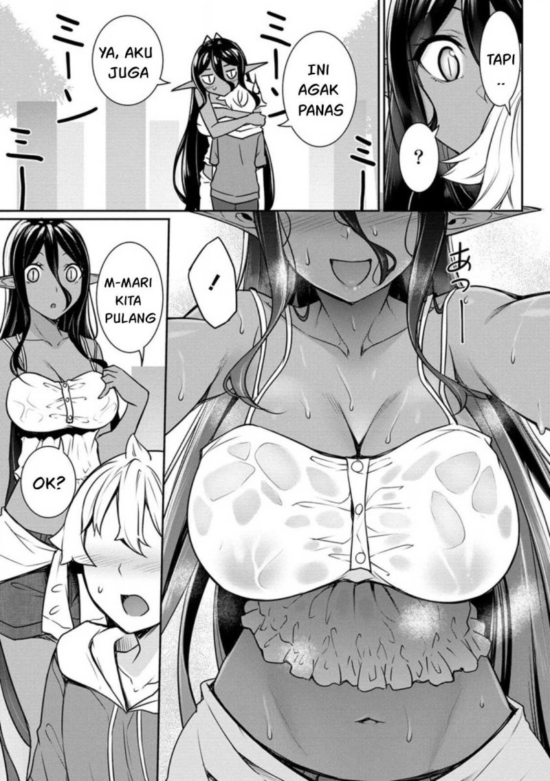 Chotto Dake ai ga Omoi Dark Elf ga Isekai Kara Oikakete Kita Chapter 16 Gambar 19