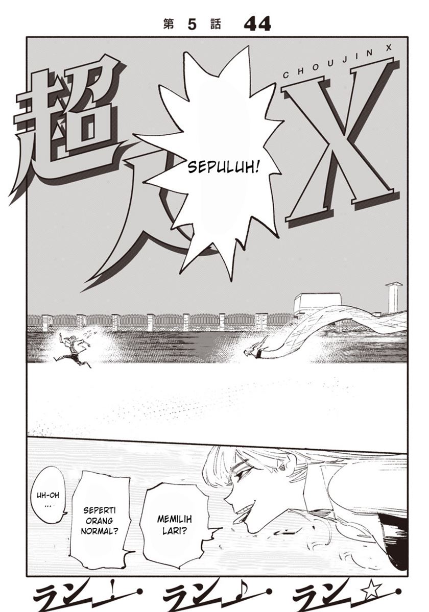 Choujin X Chapter 05 Gambar 12
