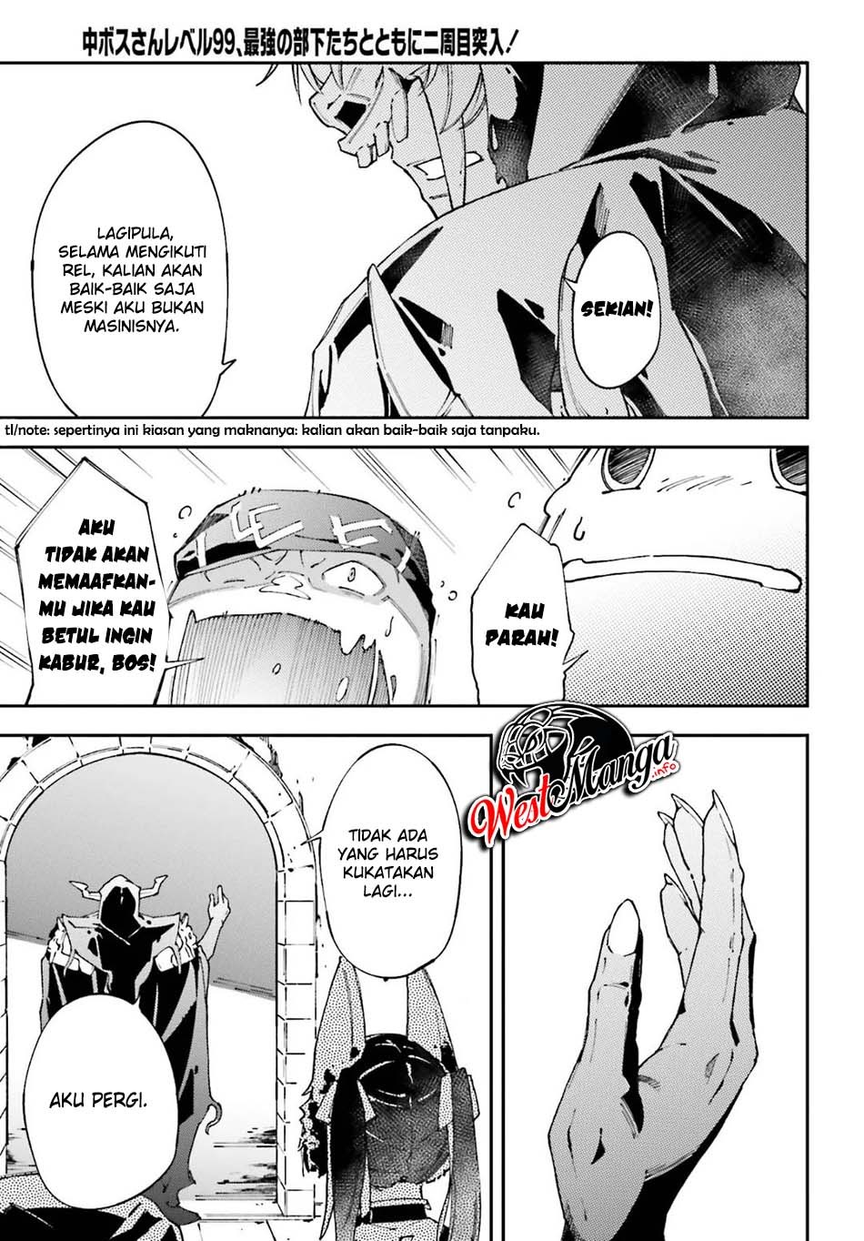 Chū Boss-san Level 99, Saikyou no Buka-tachi to Tomo ni Nishuume Totsunyuu! Chapter 04 Gambar 16