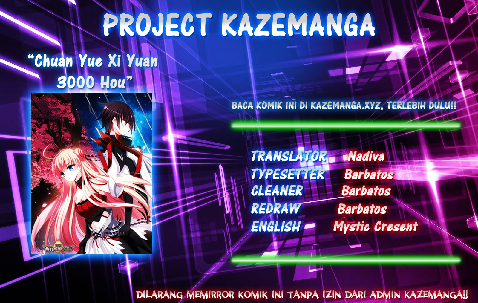 Chuan Yue Xi Yuan 3000 Hou Chapter 09 Gambar 2