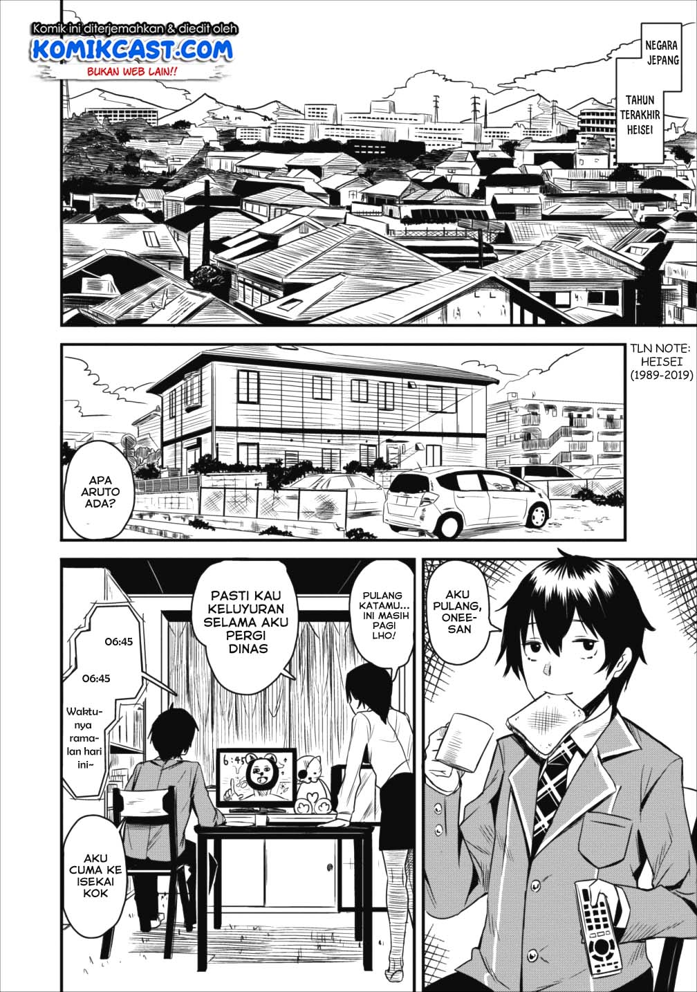 Class-goto Shuudan Teni Shimashita ga, ichiban Tsuyoi Ore wa Saijaku no Shounin ni Gisouchuu Chapter 01 Gambar 8